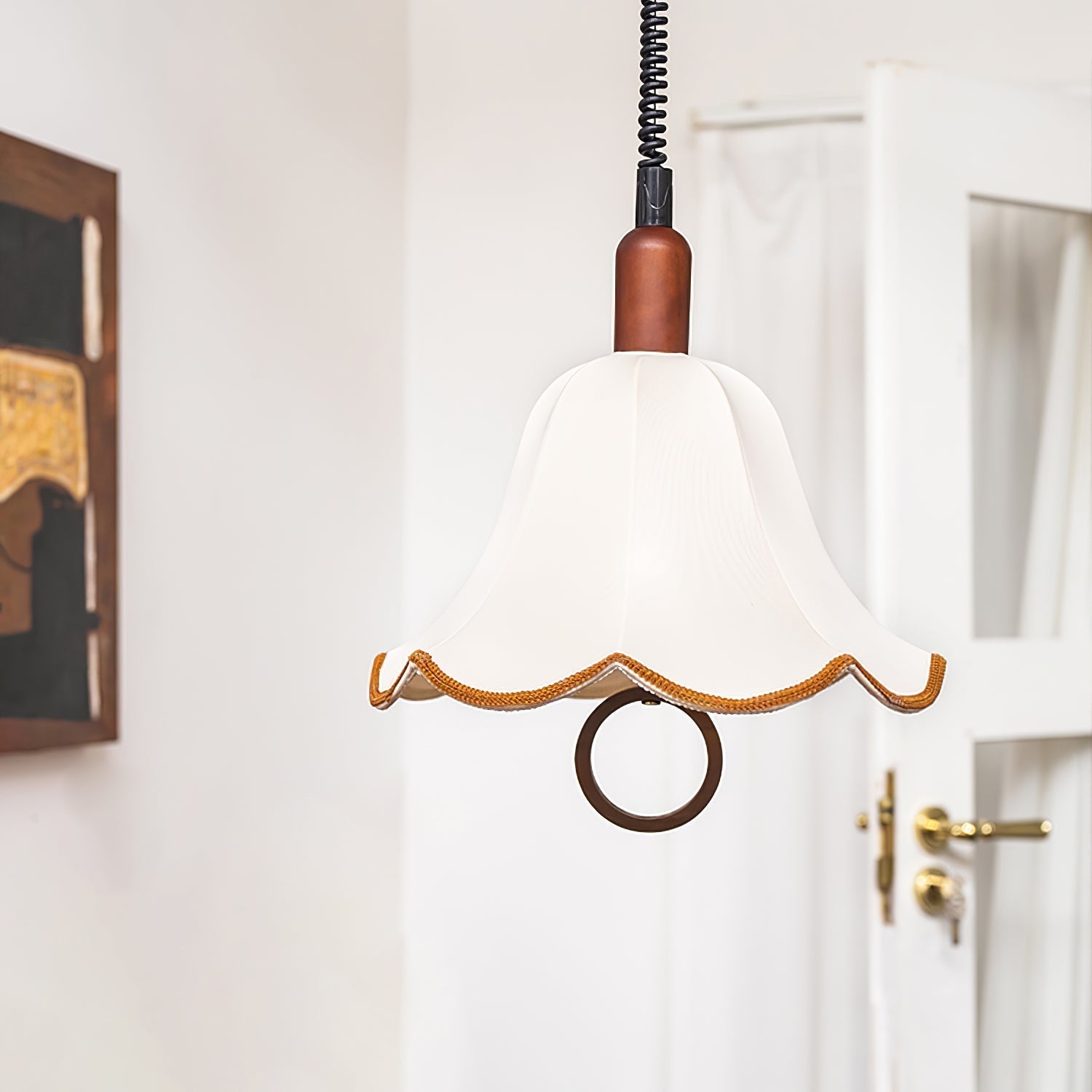 Eryn Fabric Pendant Light - Letslighting