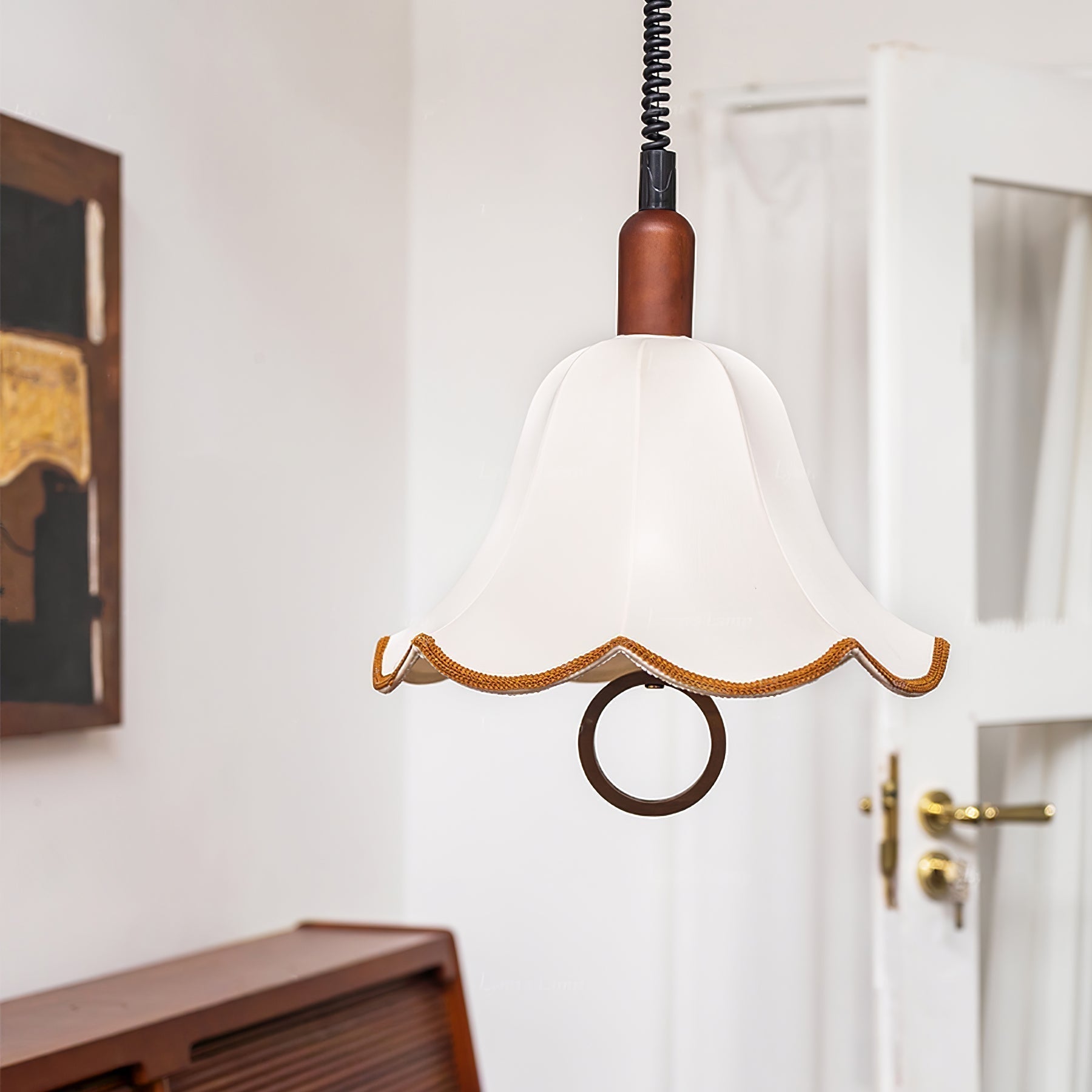 Eryn Fabric Pendant Light - Letslighting
