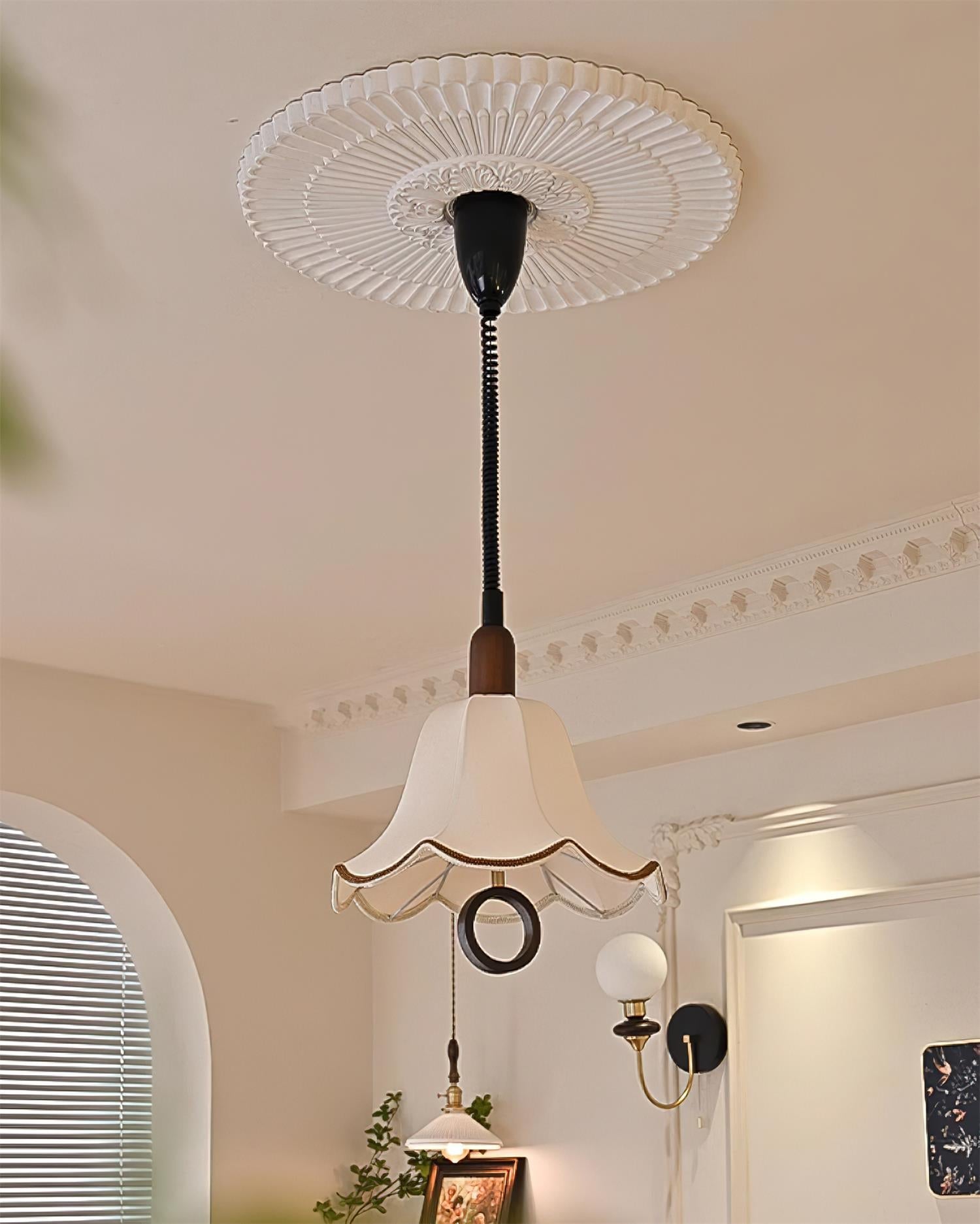 Eryn Fabric Pendant Light - Letslighting