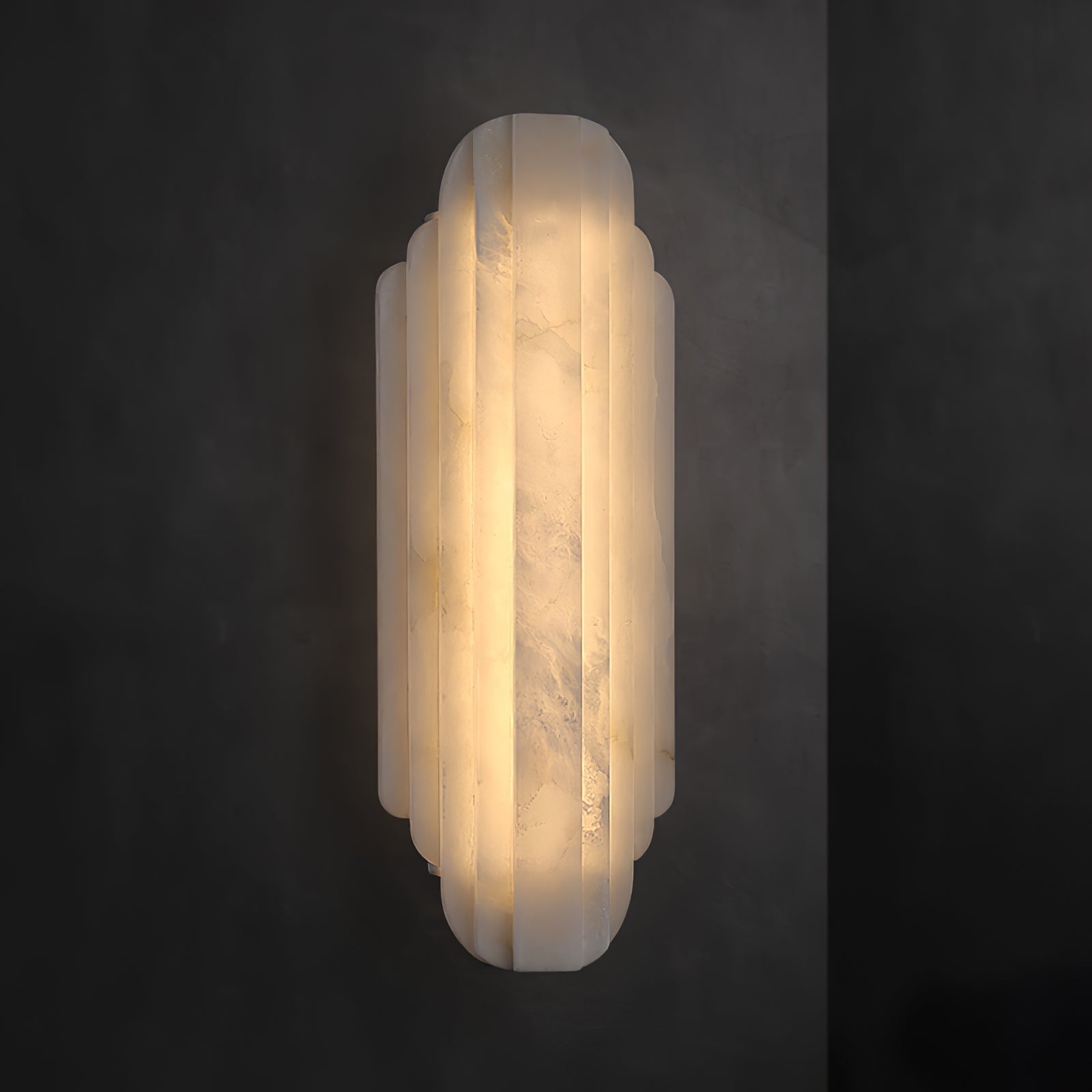 Avthaaris Art Deco Alabaster Wall Light - Letslighting