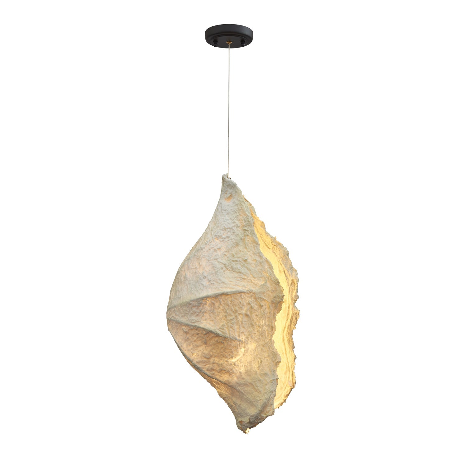 Altalis Artisanal Paper Pulp Pendant Light - Letslighting