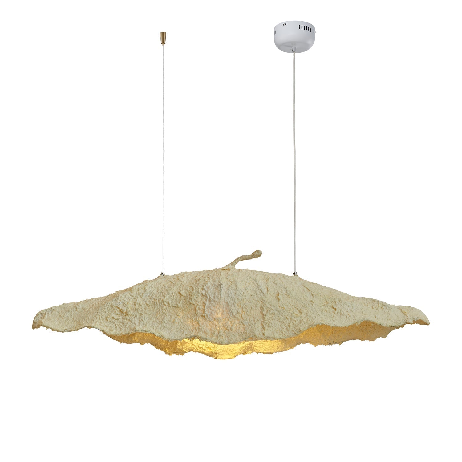 Altalis Artisanal Paper Pulp Pendant Light - Letslighting