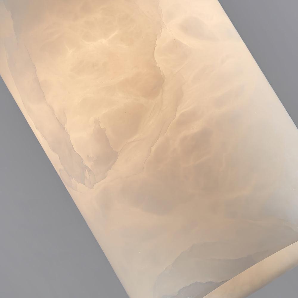 Lyrindis Cylinder Alabaster Pendant Light - Letslighting