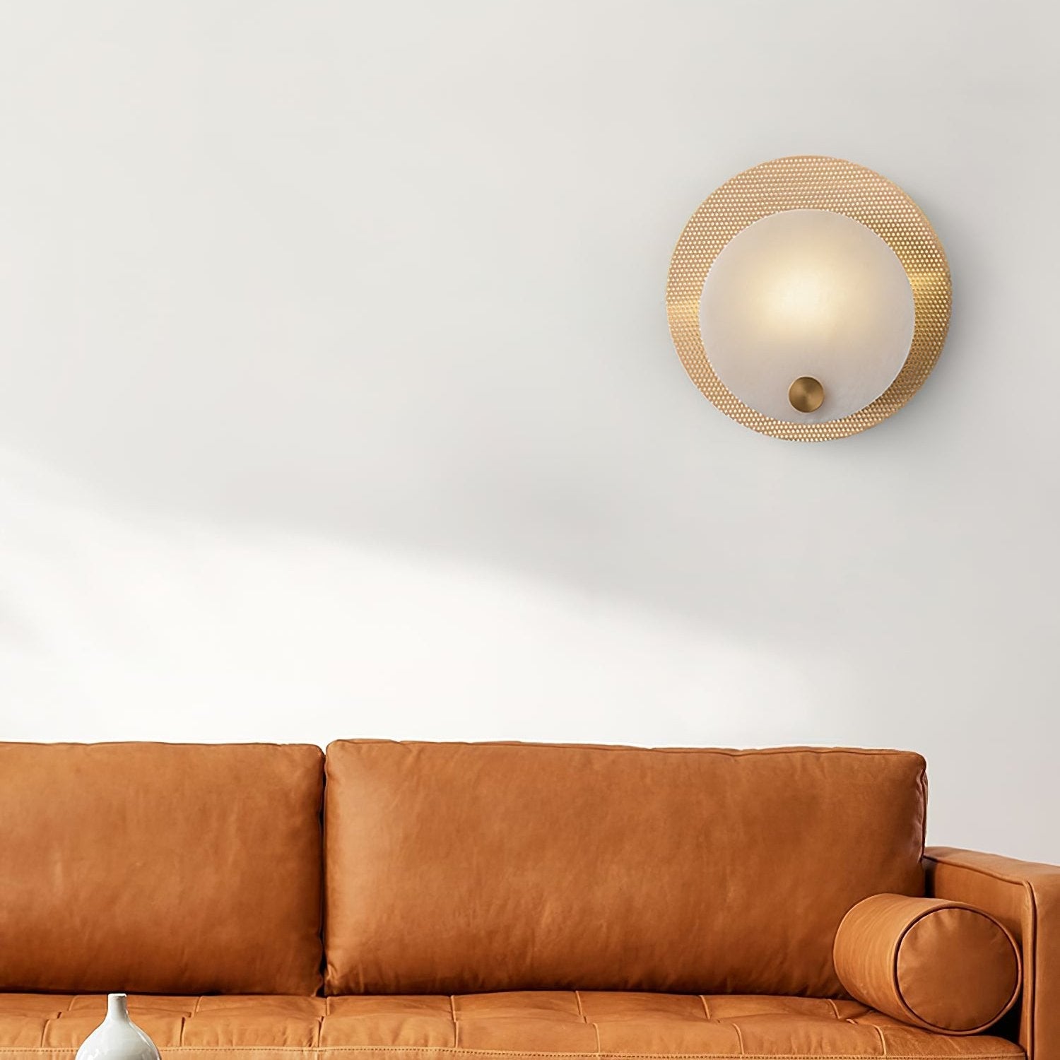 Ilzore Circular Glass Ceiling Light - Letslighting
