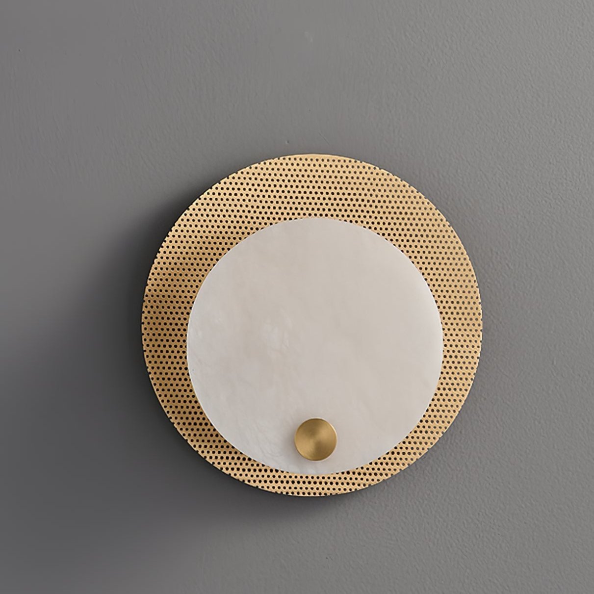 Ilzore Circular Glass Ceiling Light - Letslighting