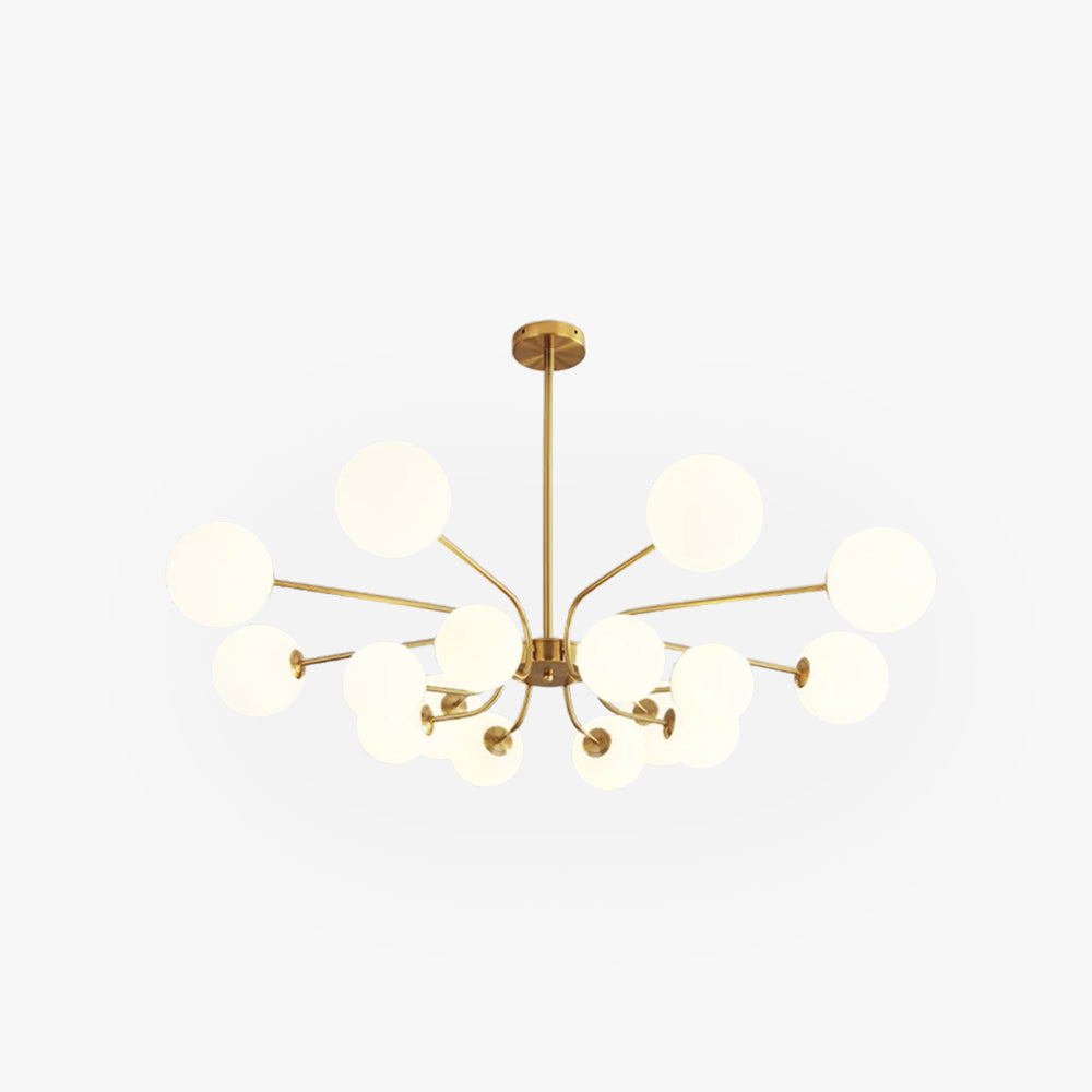 Valentina Moderno LED Lámpara colgante Cromo/Oro Salón/Dormitorio