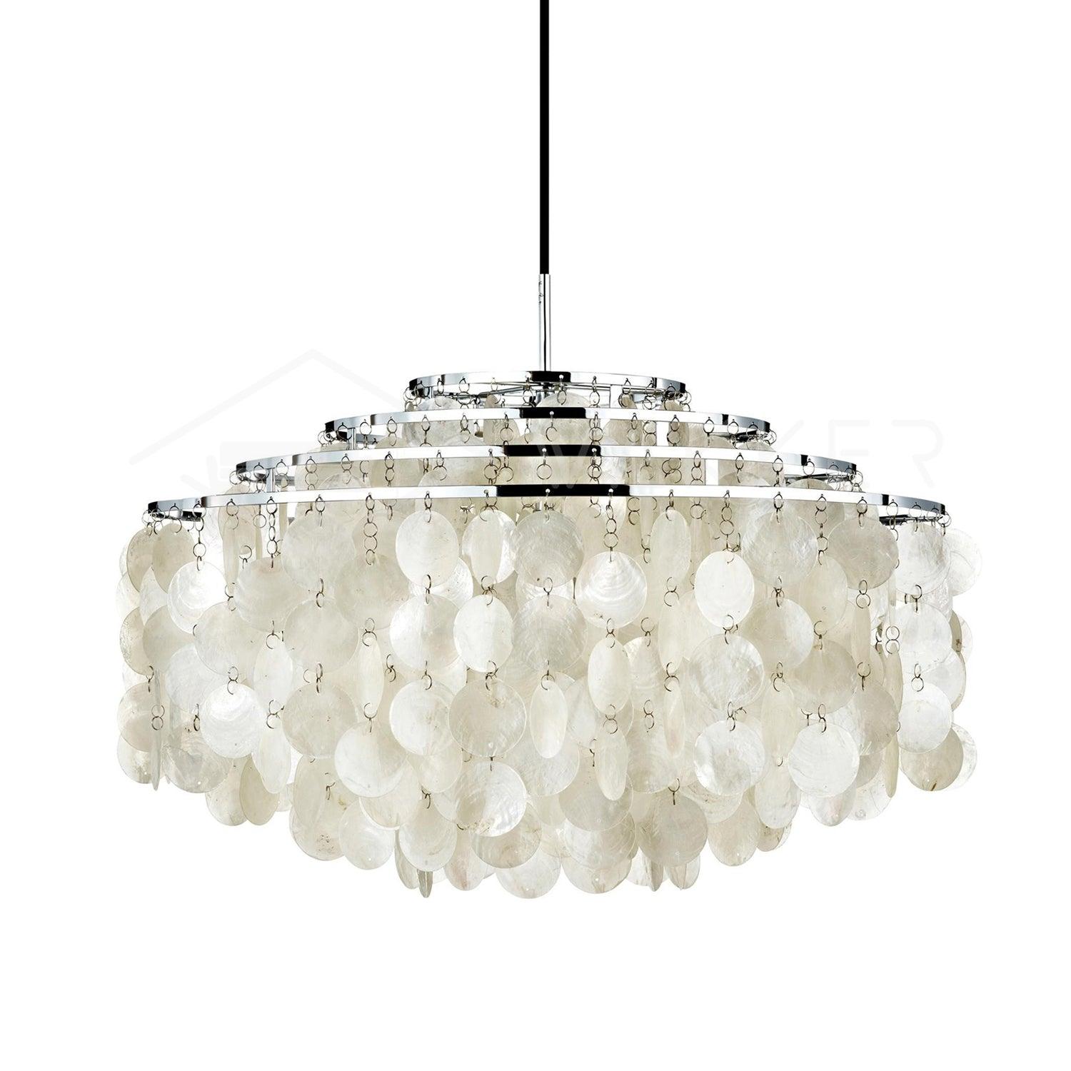 Round Shell Chandelier - Letslighting