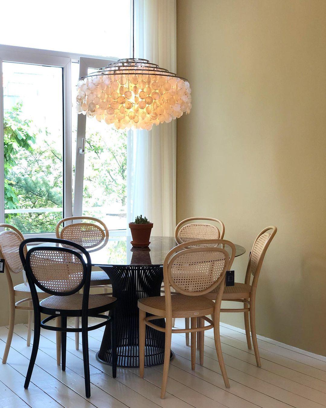 Round Shell Chandelier - Letslighting