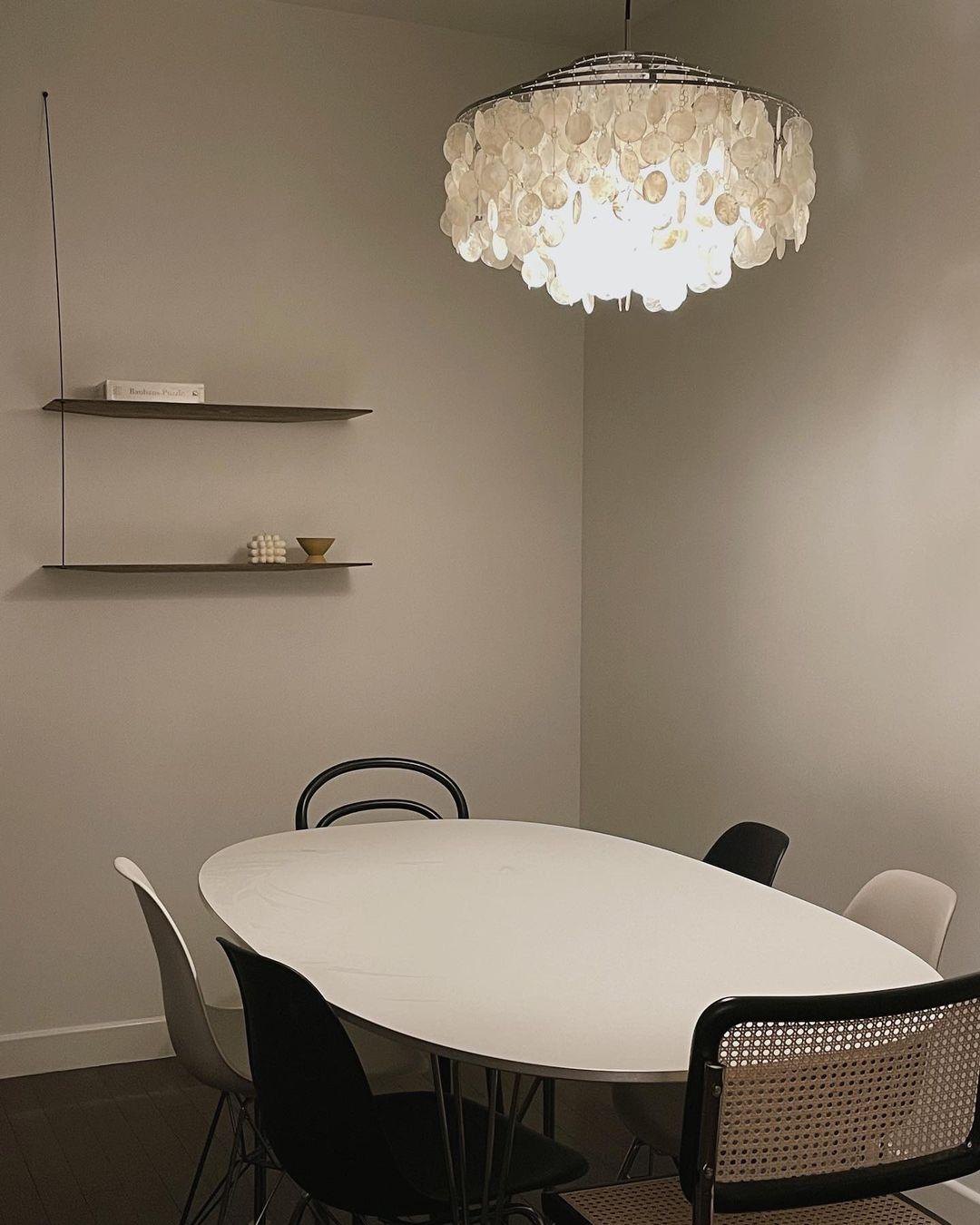Round Shell Chandelier - Letslighting