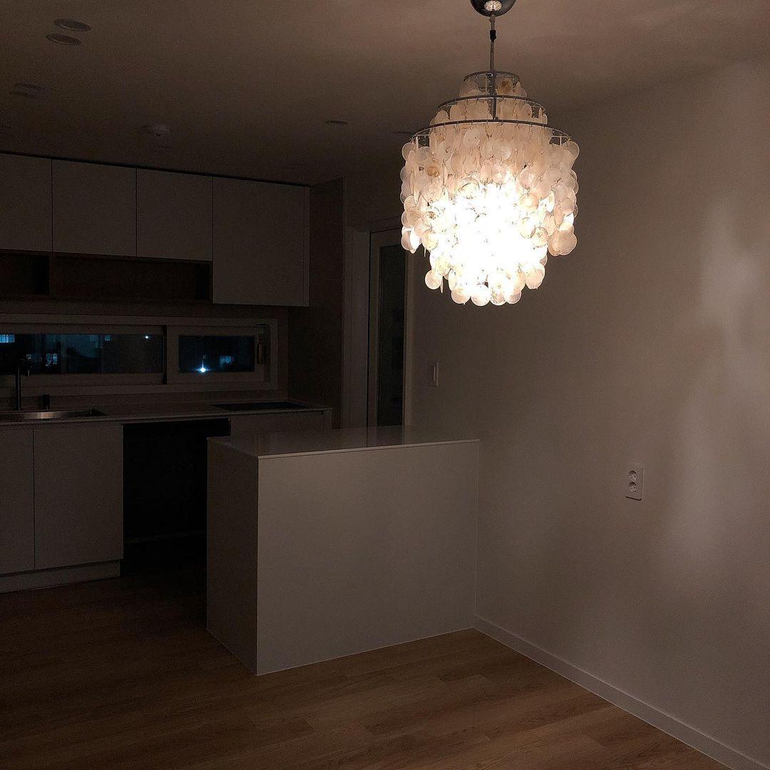 Round Shell Chandelier - Letslighting