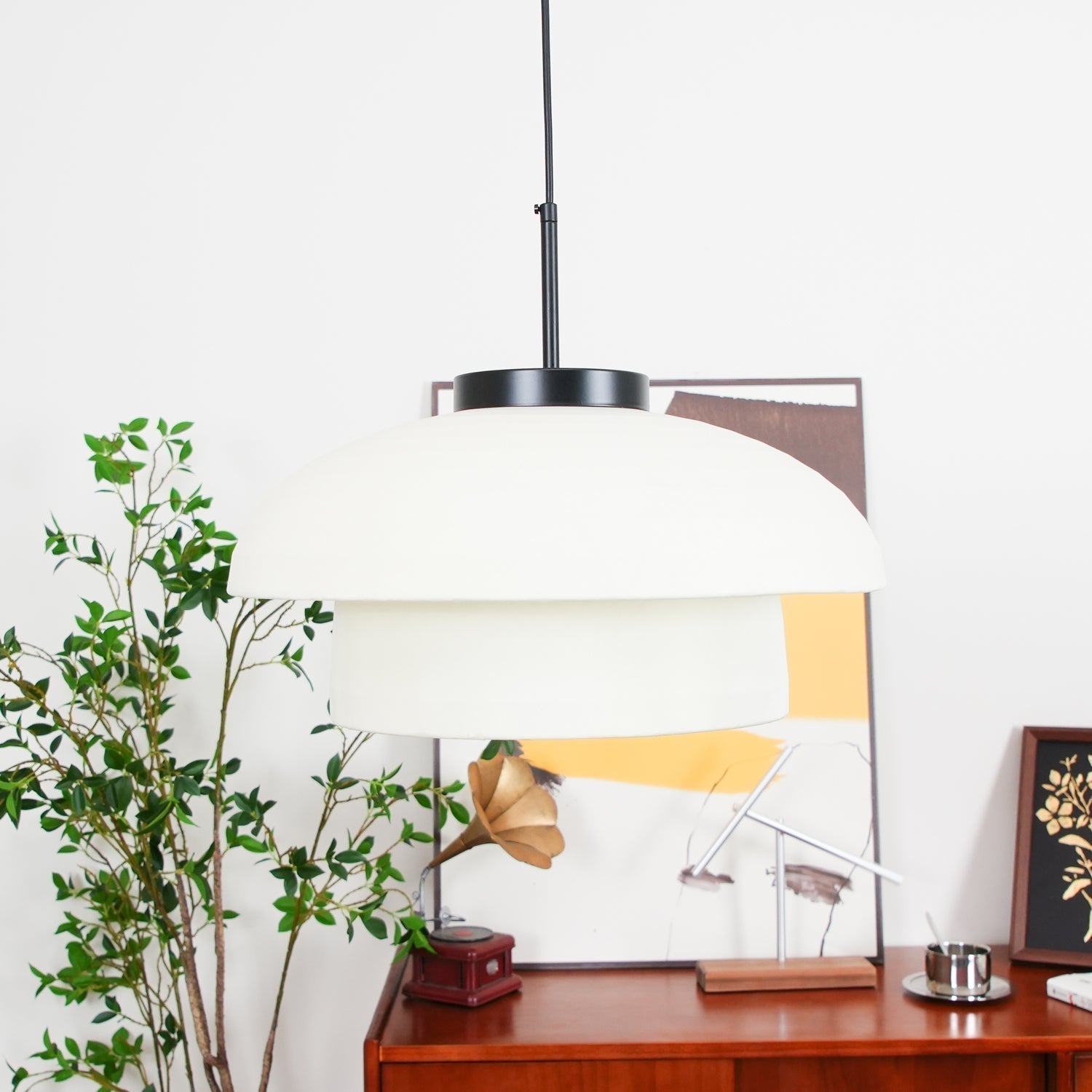 Fabric Art Hanging Lamp - Letslighting
