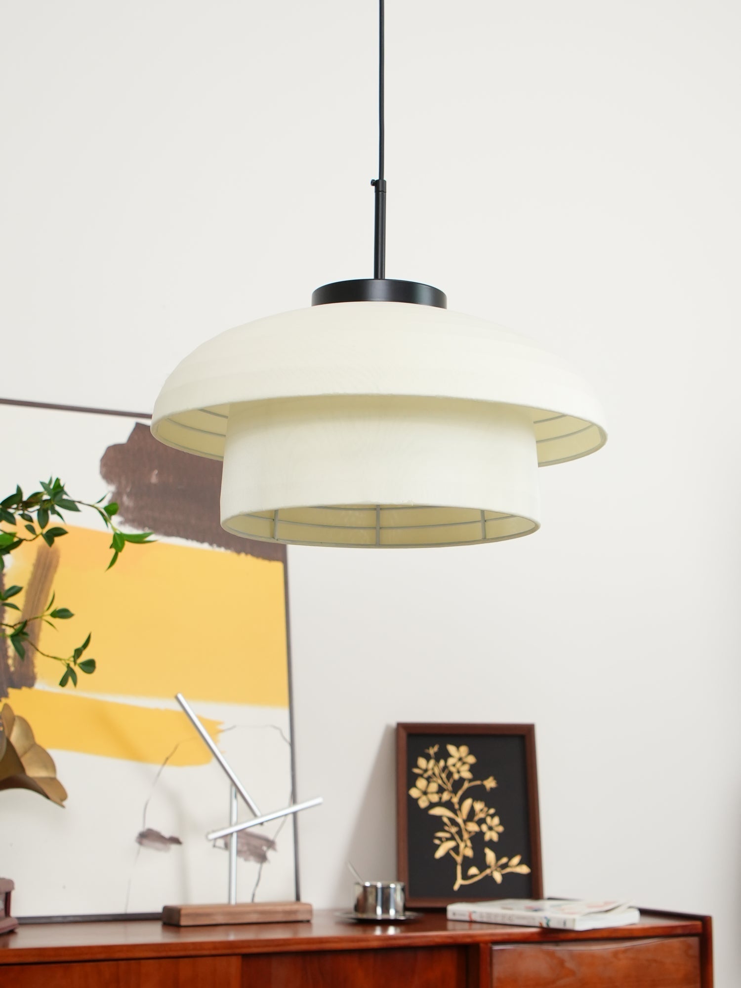Fabric Art Hanging Lamp - Letslighting