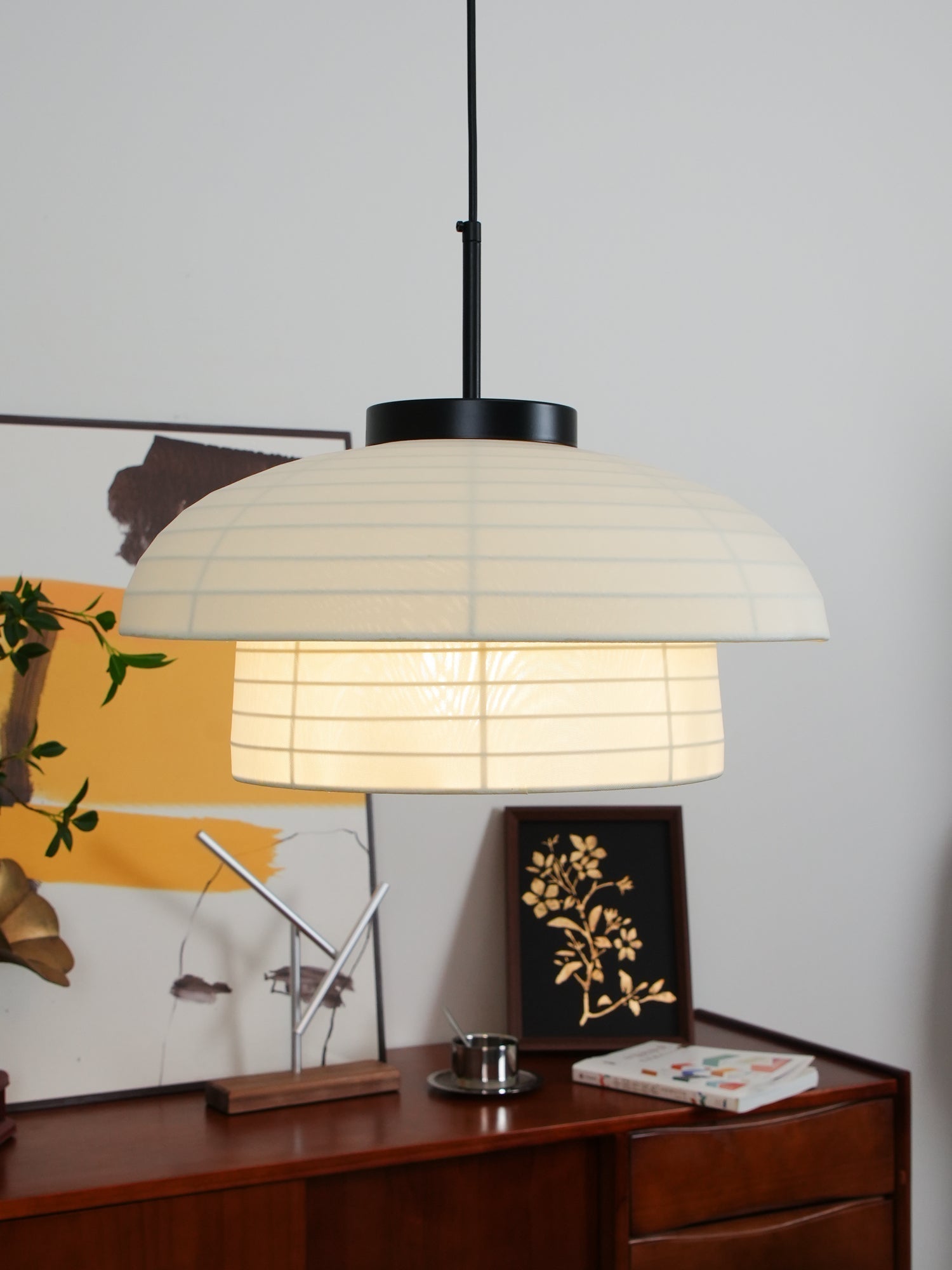 Fabric Art Hanging Lamp - Letslighting
