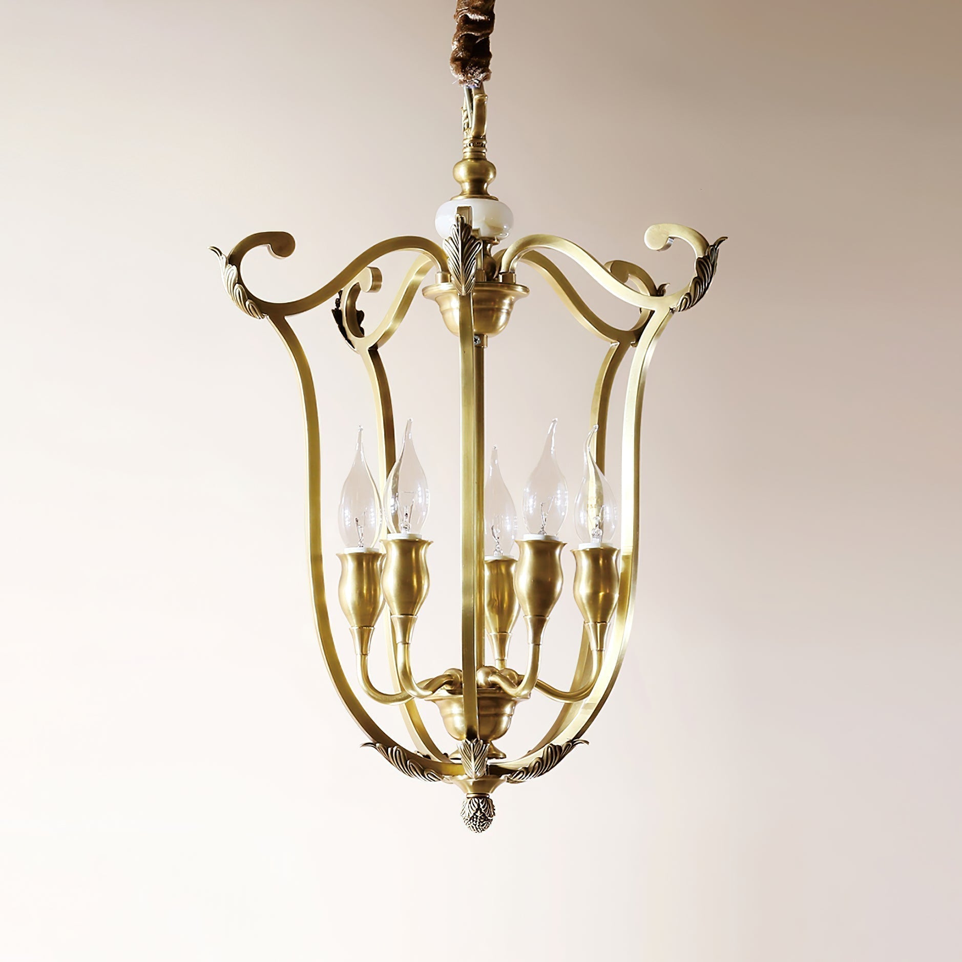 Farmhouse Lantern Chandelier - Letslighting