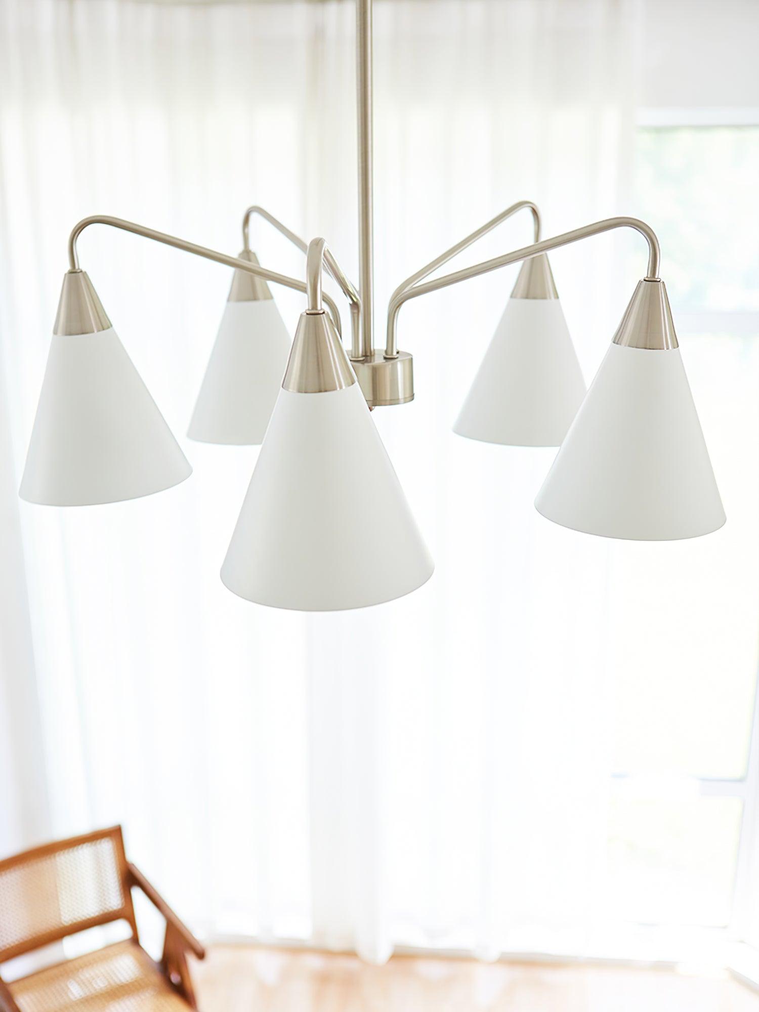 Elthaeth Premium Nordic Art Fashion Cono Metal Chandelier - Letslighting