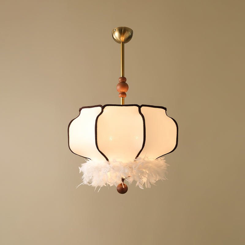 Feathered Lantern Pendant Light - Letslighting