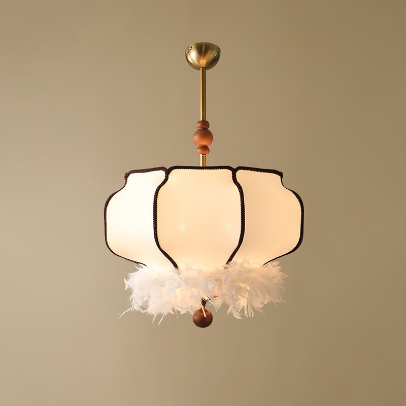 Feathered Lantern Pendant Light - Letslighting