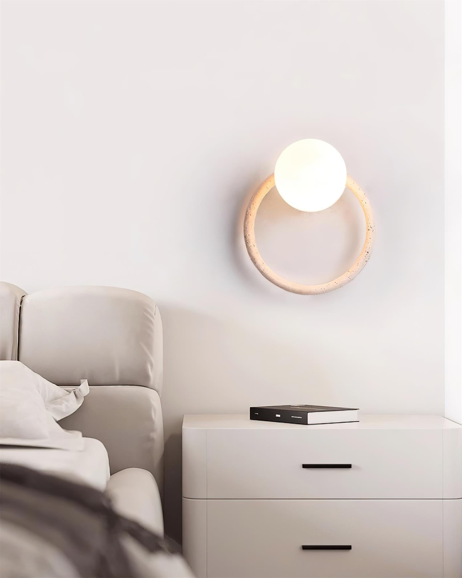 Geylo Travertine Wing Wall Light - Letslighting