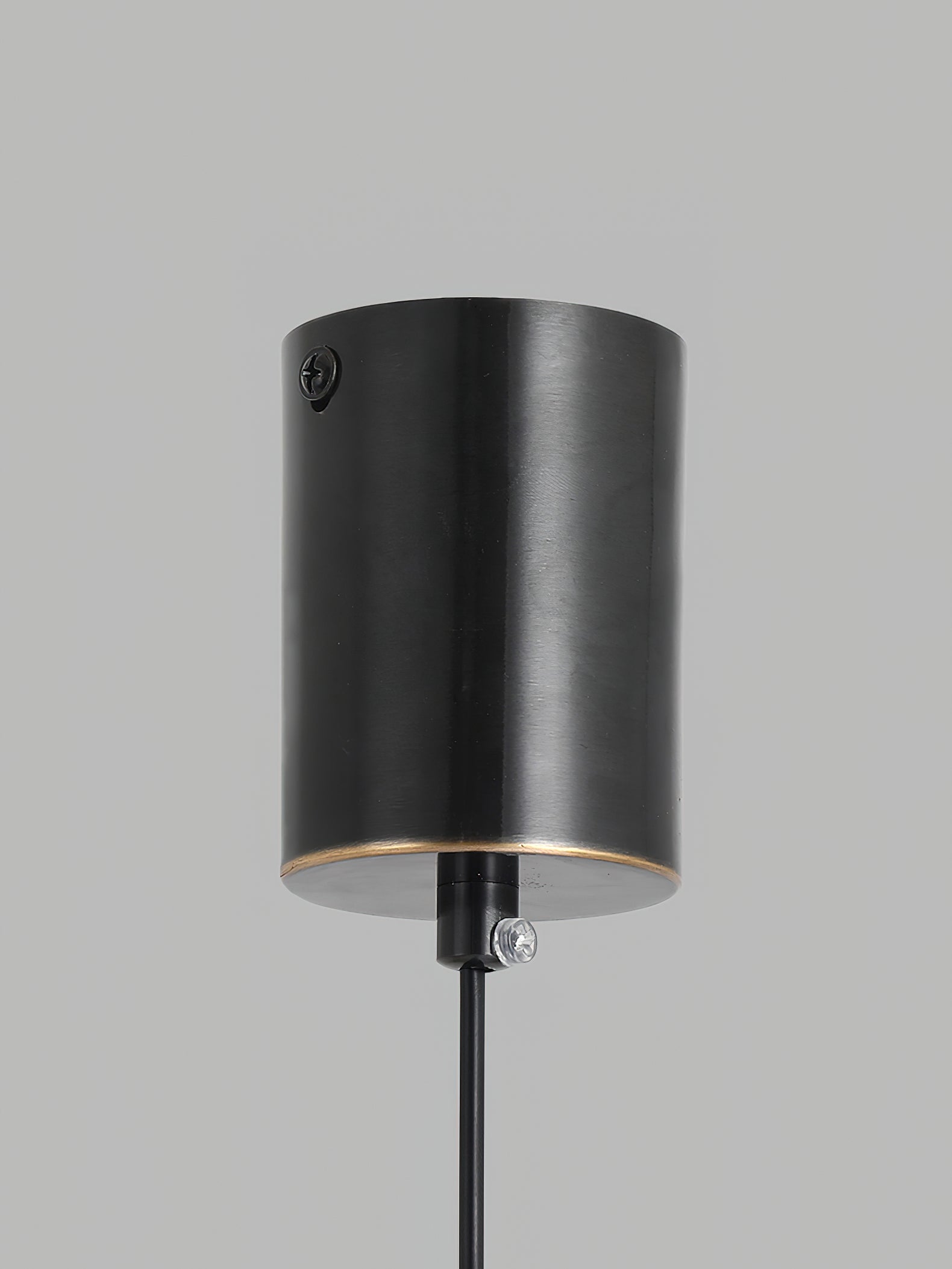 Zephaan Modern Minimalist Brass Alabaster Pendant Light - Lamp Copper