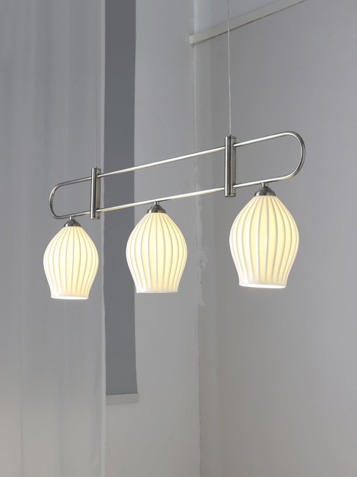 Arlirir Modern Minimalist Art Metal Ceramic Pendant Light - Letslighting