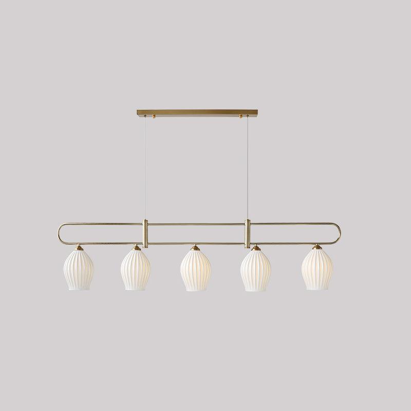 Arlirir Modern Minimalist Art Metal Ceramic Pendant Light - Letslighting