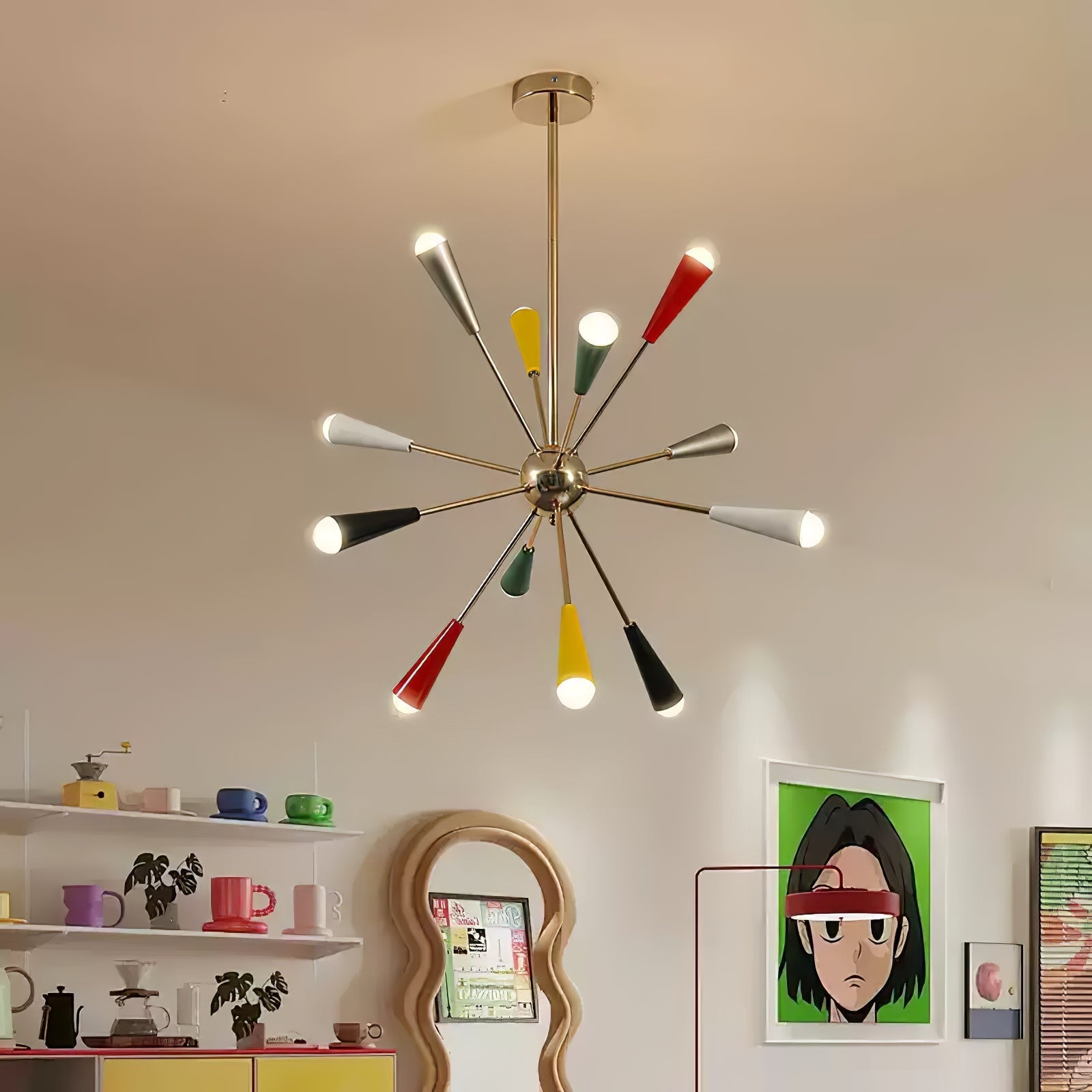 Firework Pop Chandelier - Letslighting
