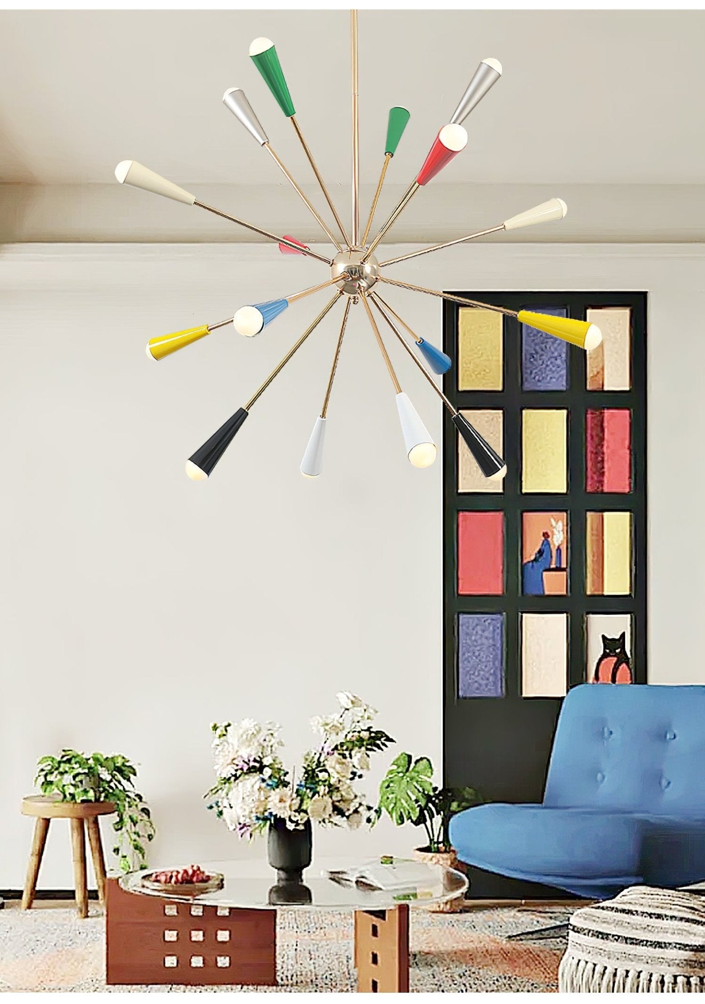 Firework Pop Chandelier - Letslighting