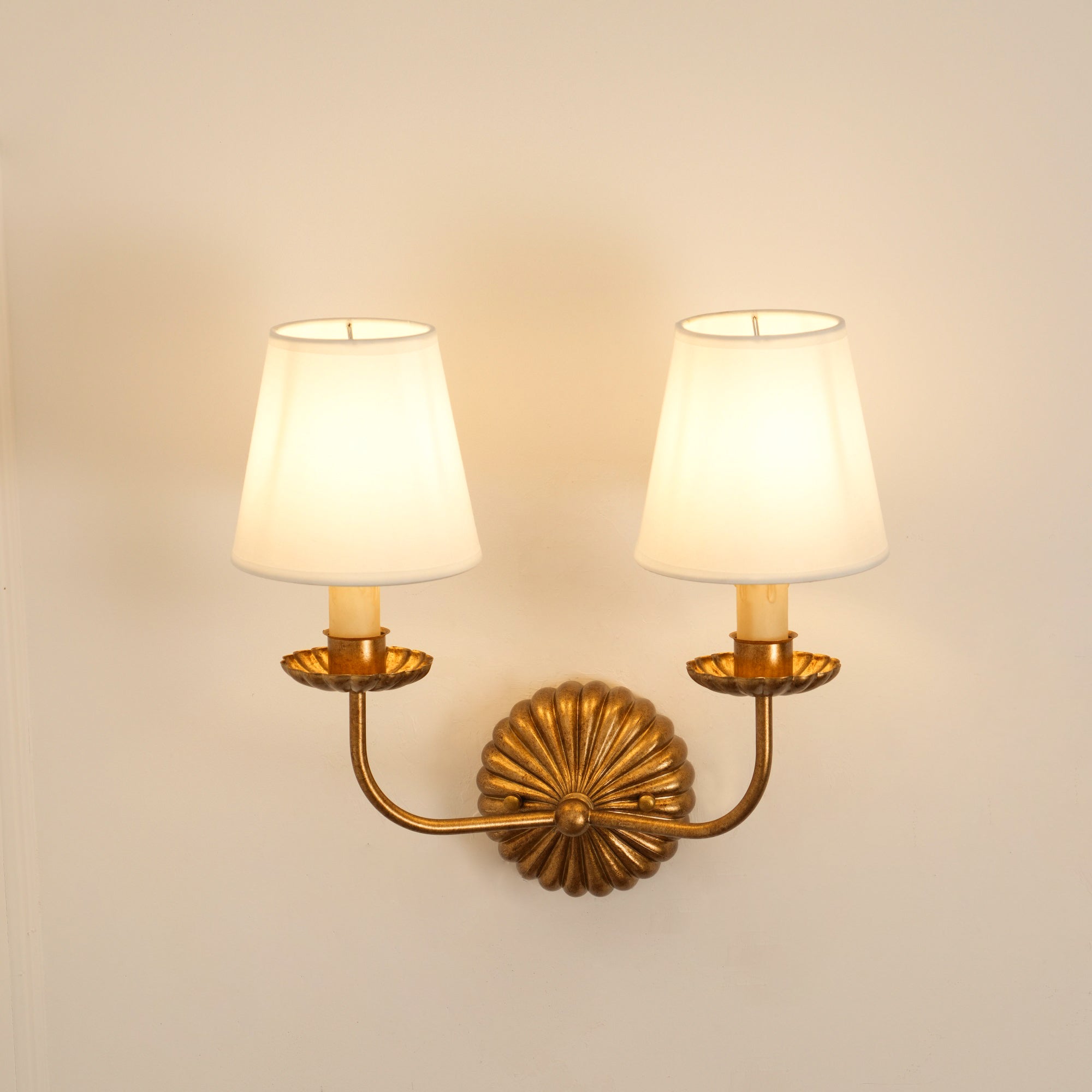 Kristy Lámpara de Pared con Forma de Candelabros Antiguos