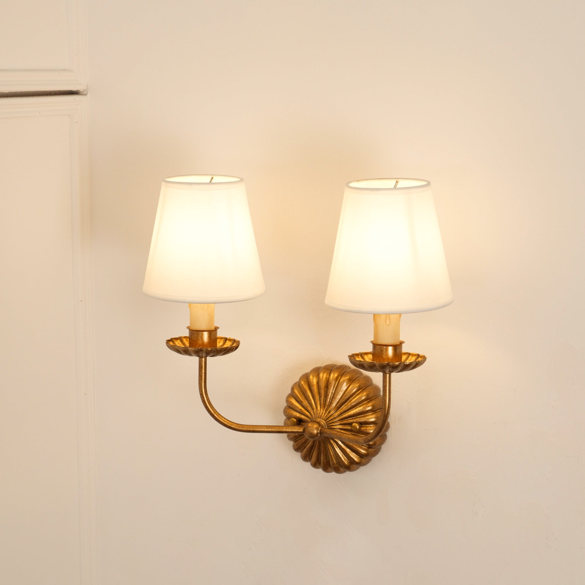 Kristy Lámpara de Pared con Forma de Candelabros Antiguos