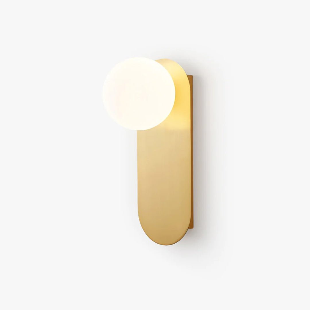 Flat Base Globe Sconce - Letslighting