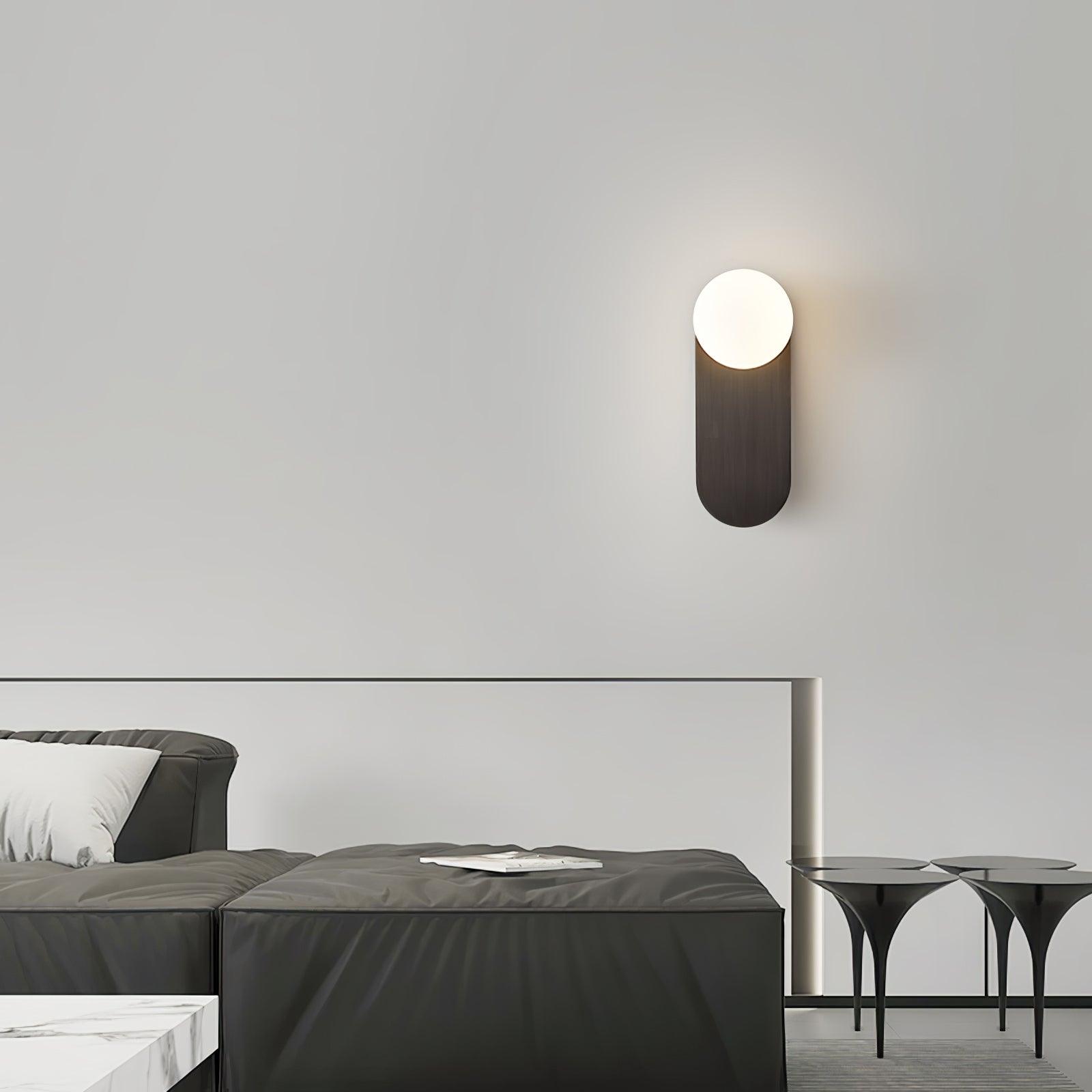 Flat Base Globe Sconce - Letslighting