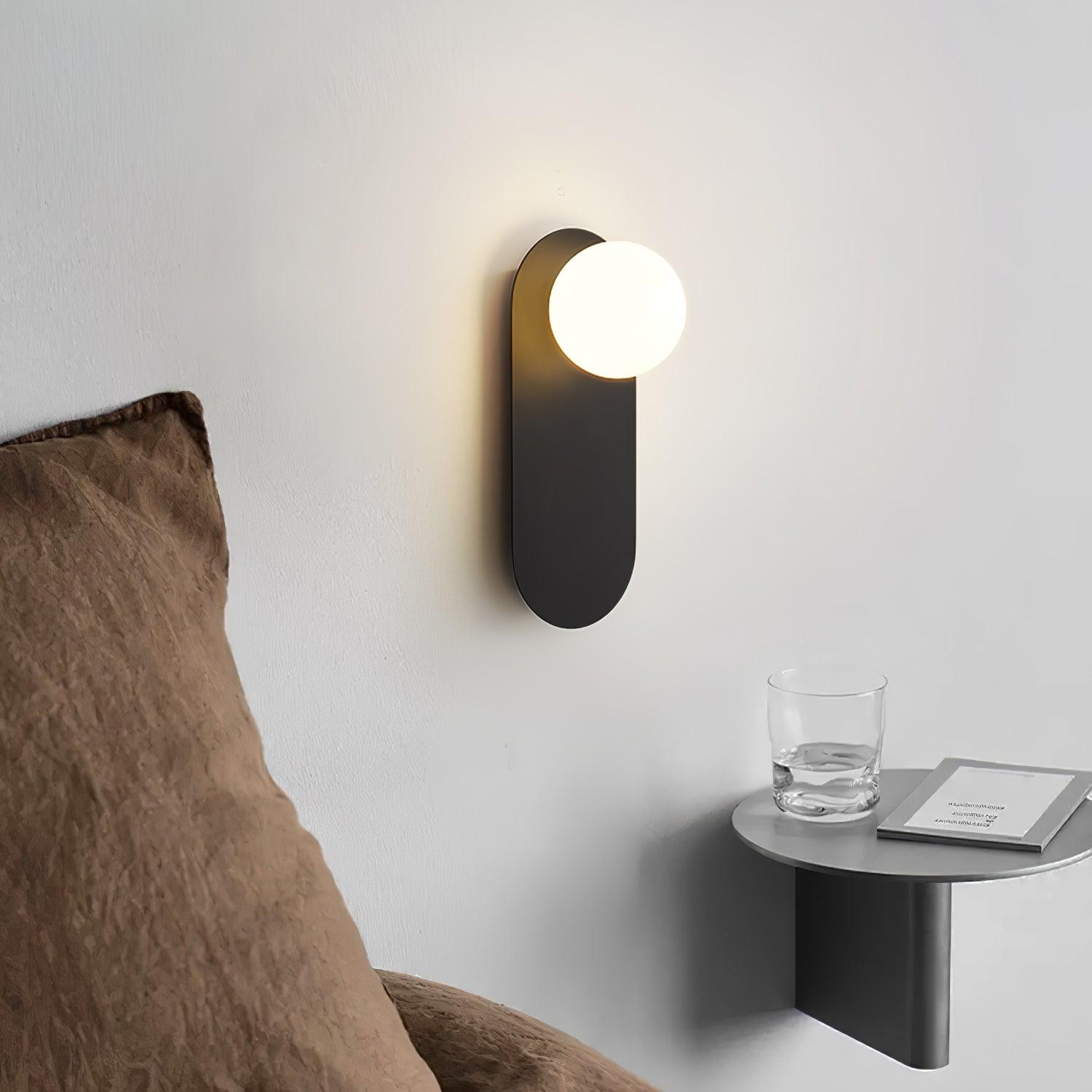 Flat Base Globe Sconce - Letslighting