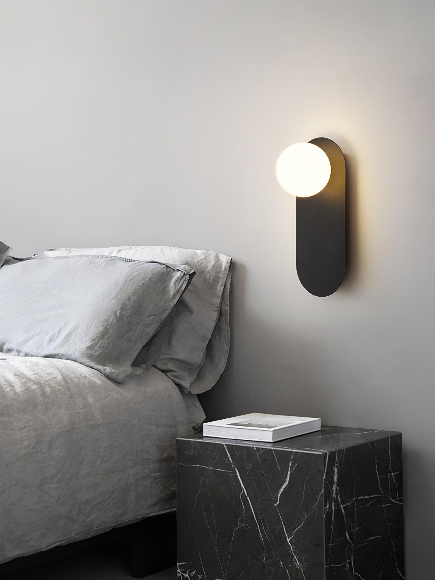 Flat Base Globe Sconce - Letslighting