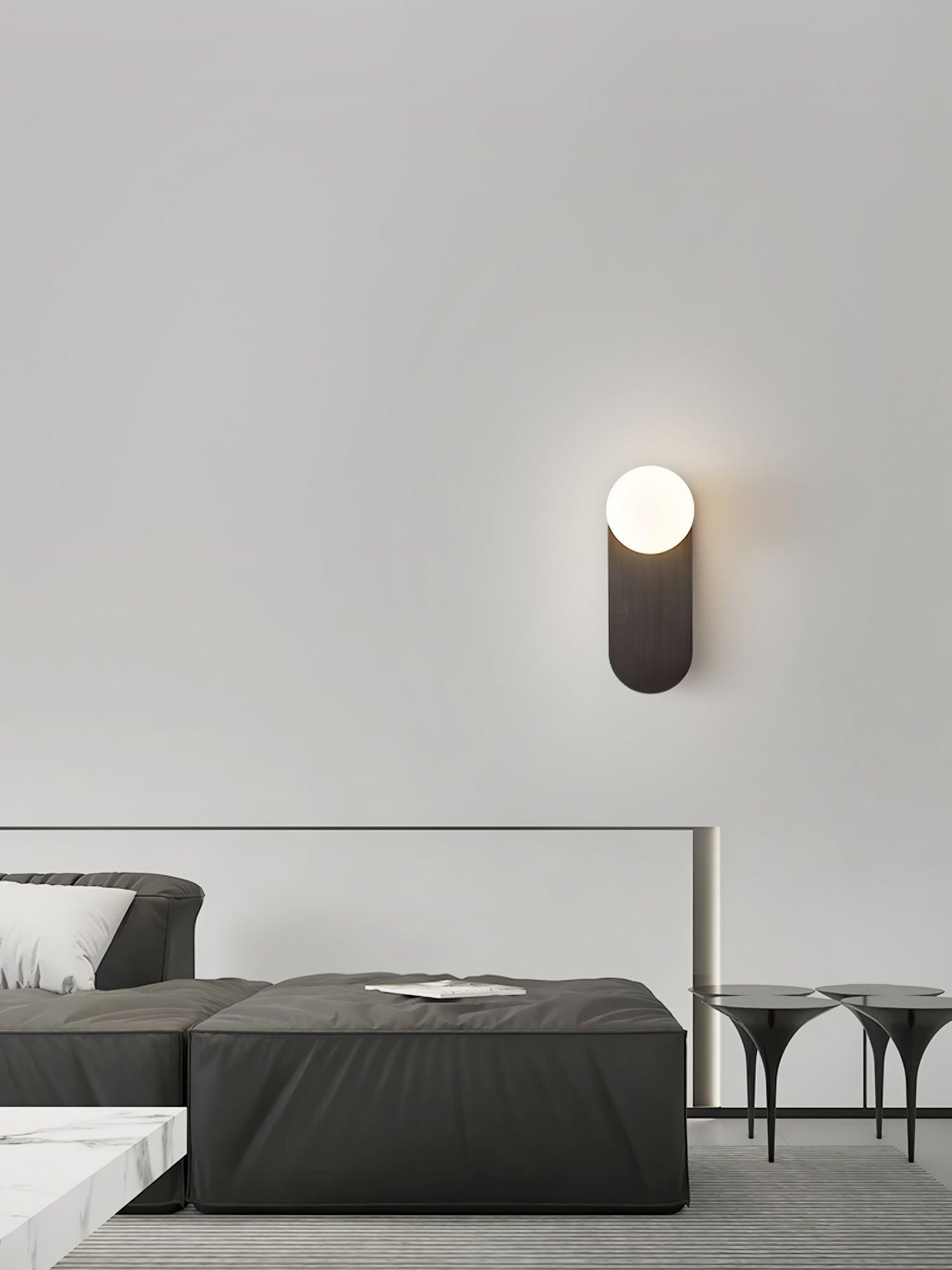 Flat Base Globe Sconce - Letslighting