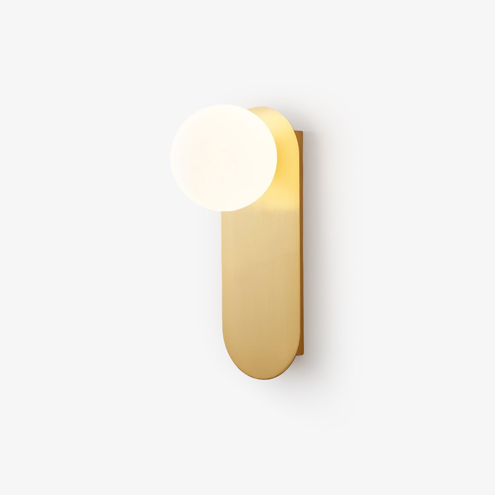 Flat Base Globe Sconce - Letslighting