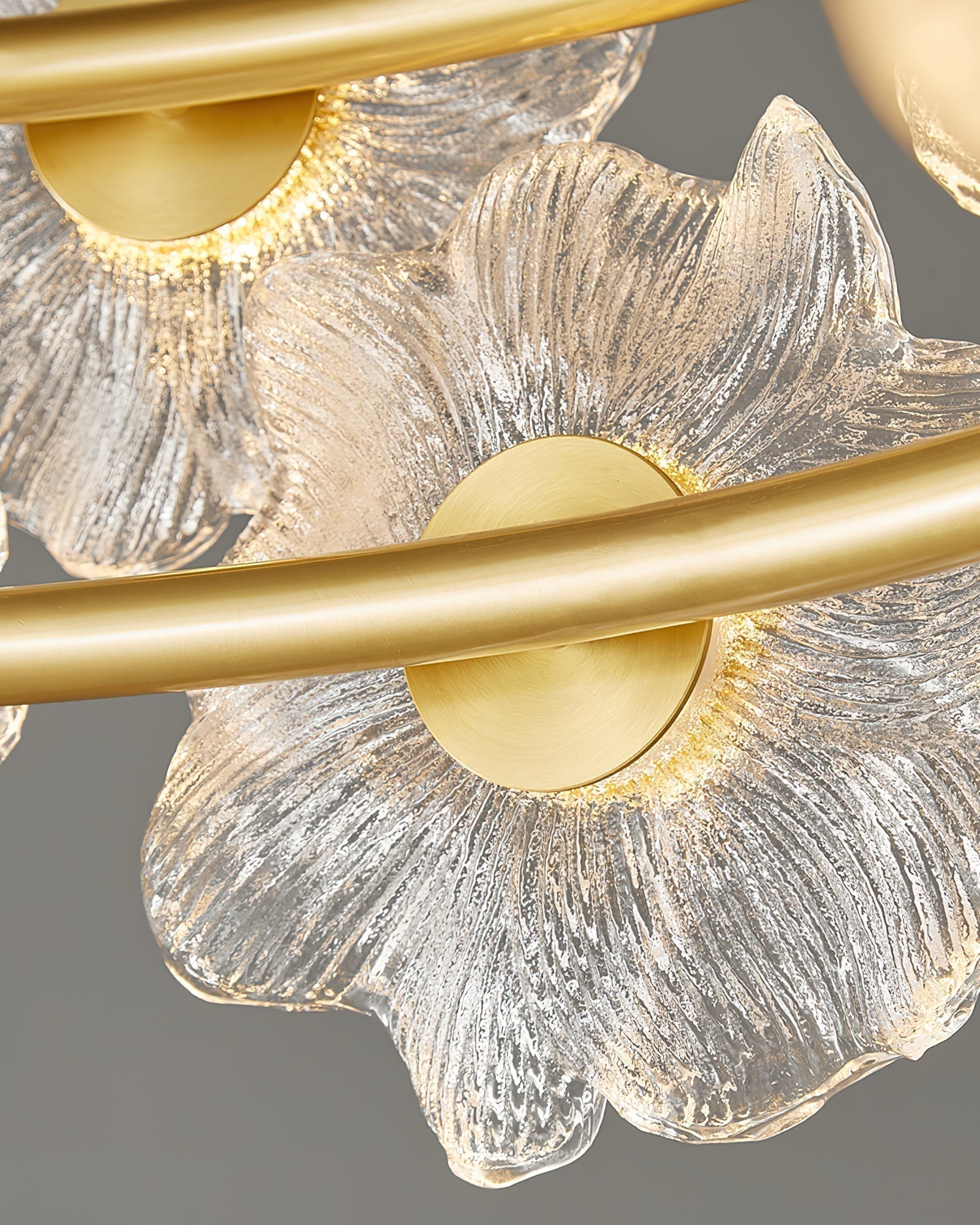 Flora Glass Chandelier - Letslighting