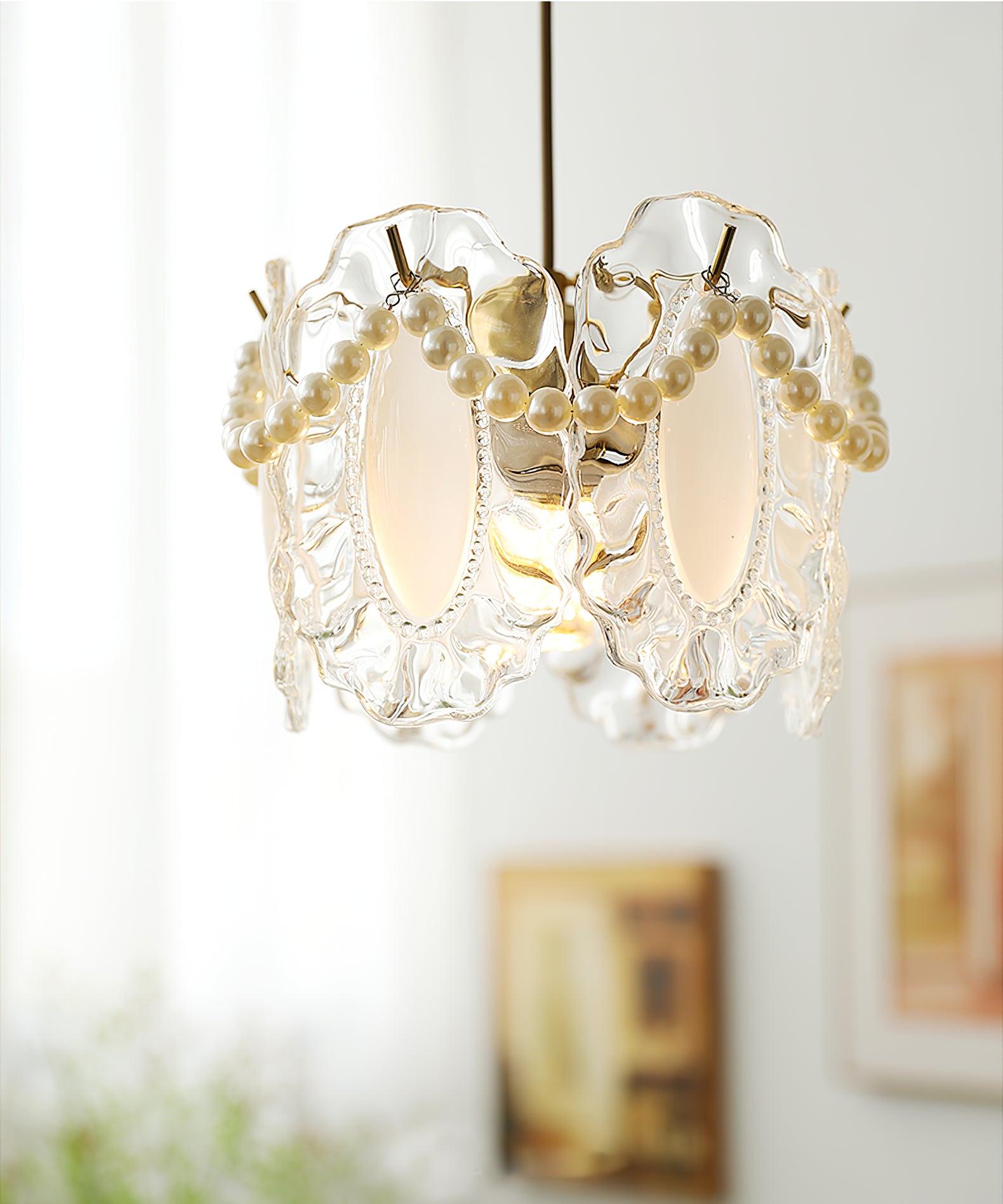 Floral Glass Pendant Lamp - Letslighting