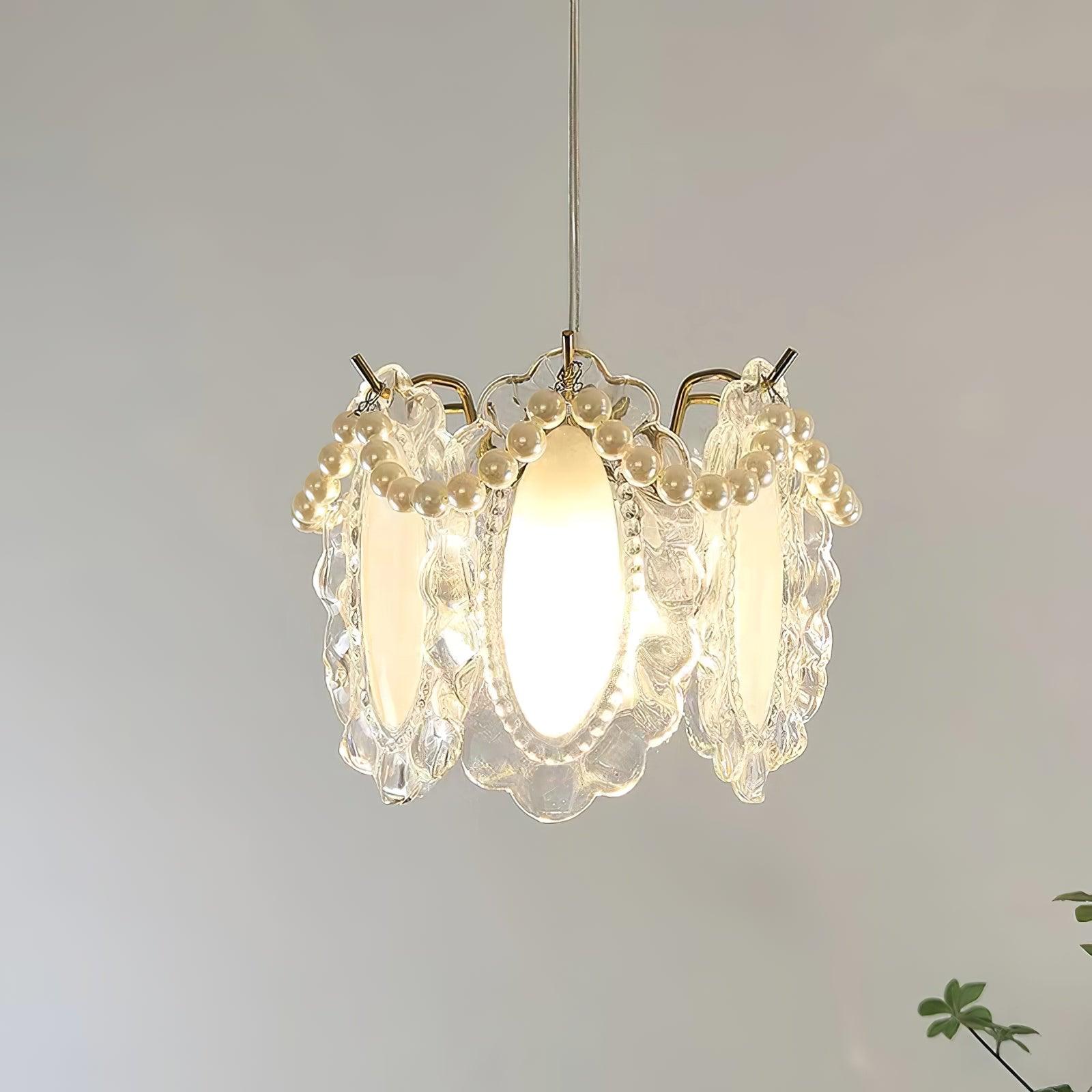 Floral Glass Pendant Lamp - Letslighting