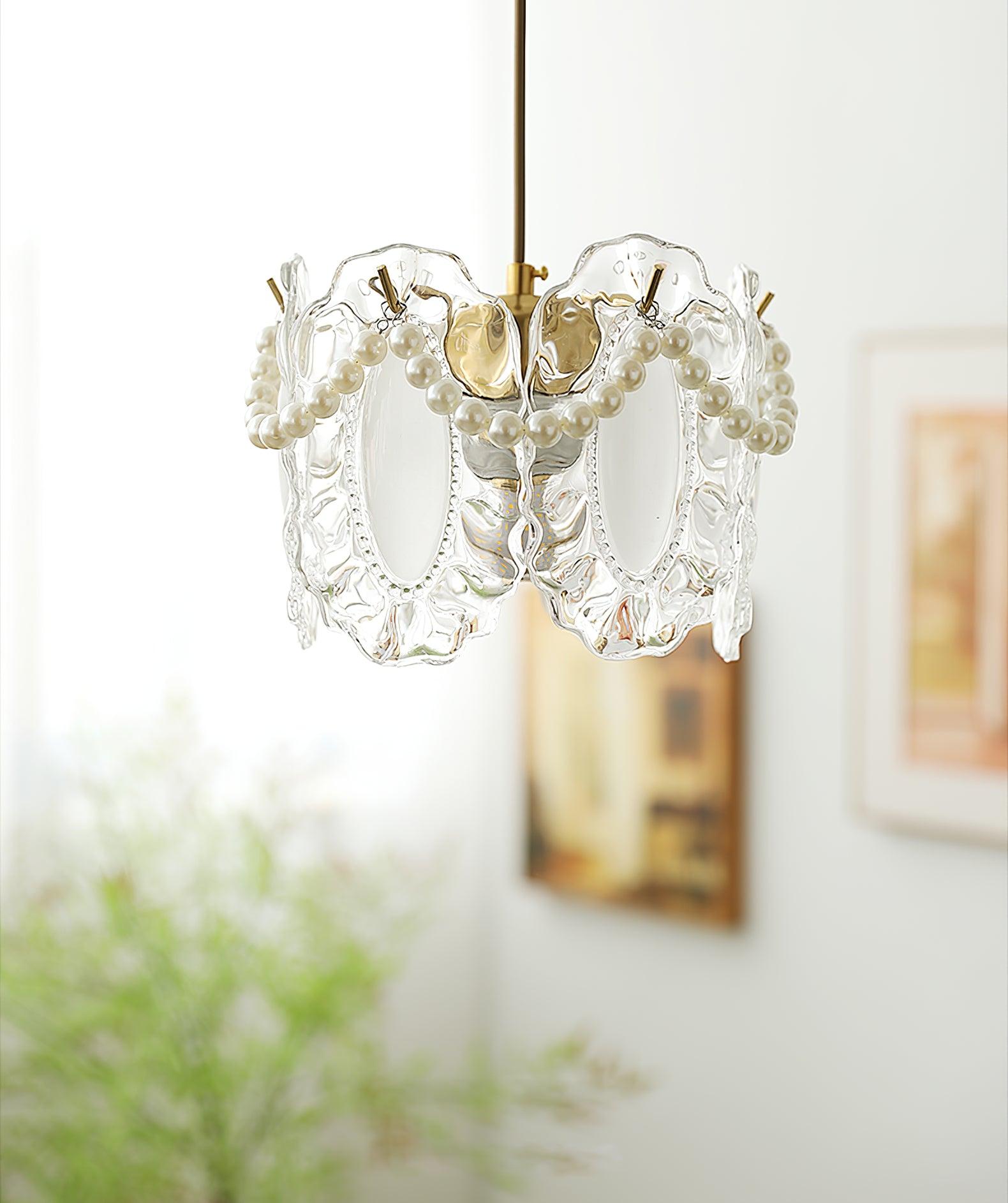 Floral Glass Pendant Lamp - Letslighting