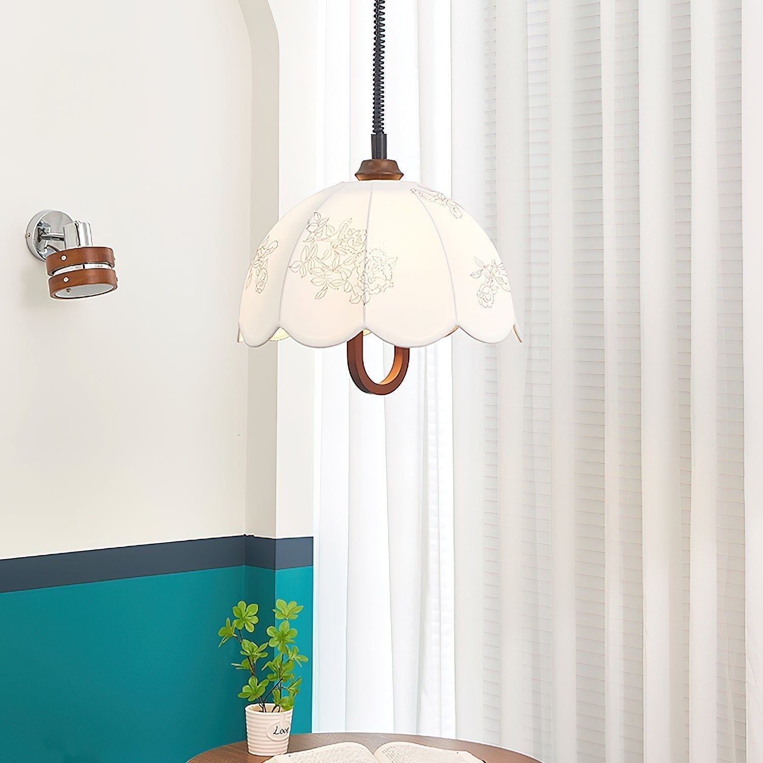 Floral Grace Pendant Lamp - Letslighting