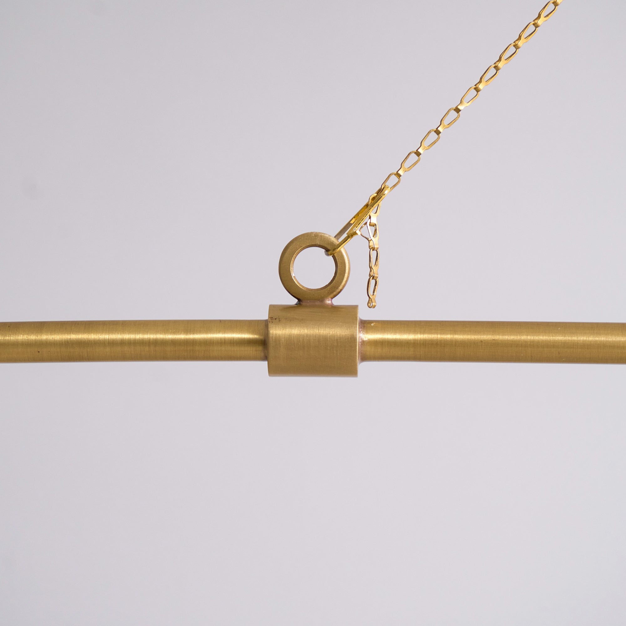 Vavenia Modern Minimalist Brass Glass Chandelier - Lamp Copper