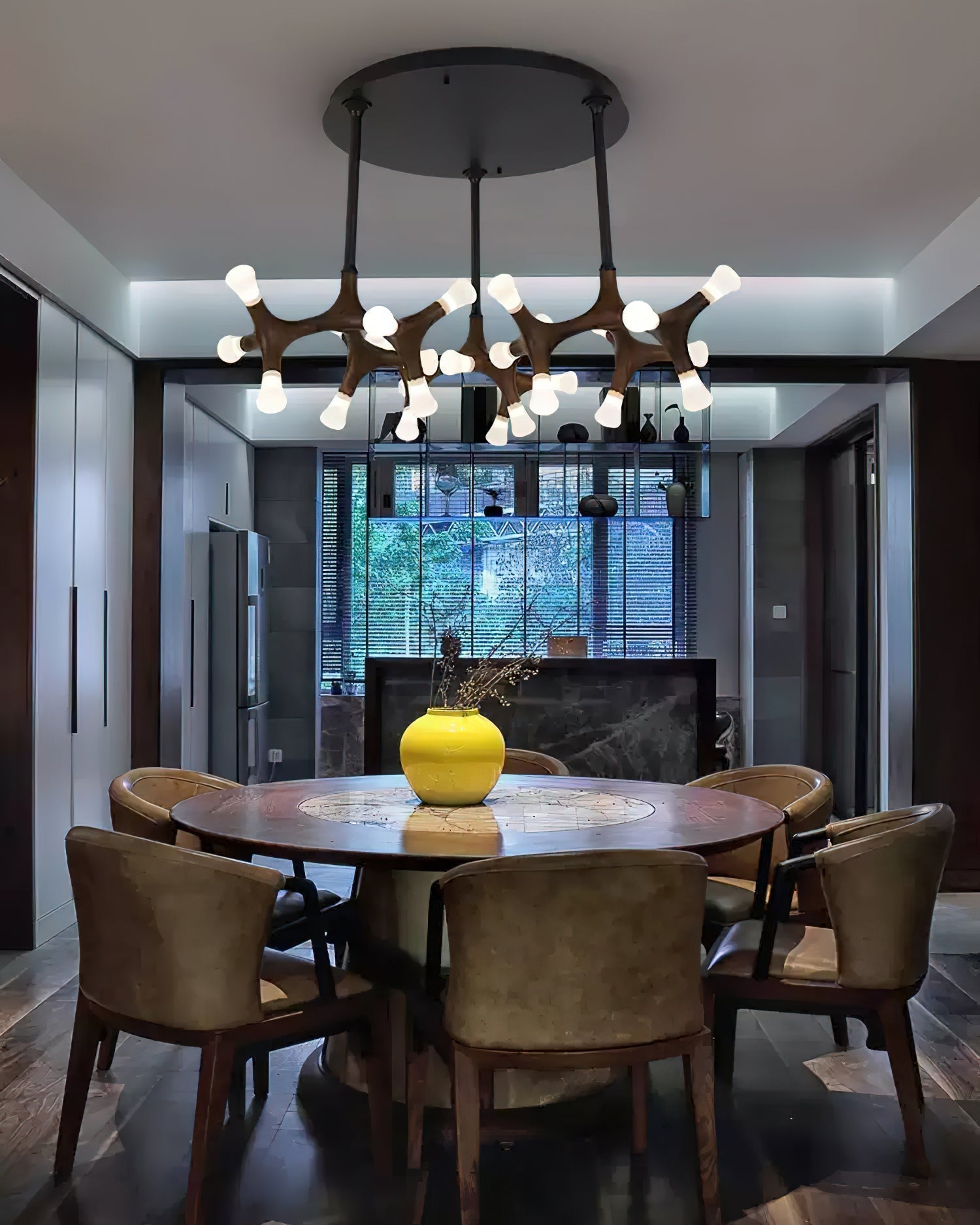 Mynorila Branch-Design Wood Pendant Light - Letslighting