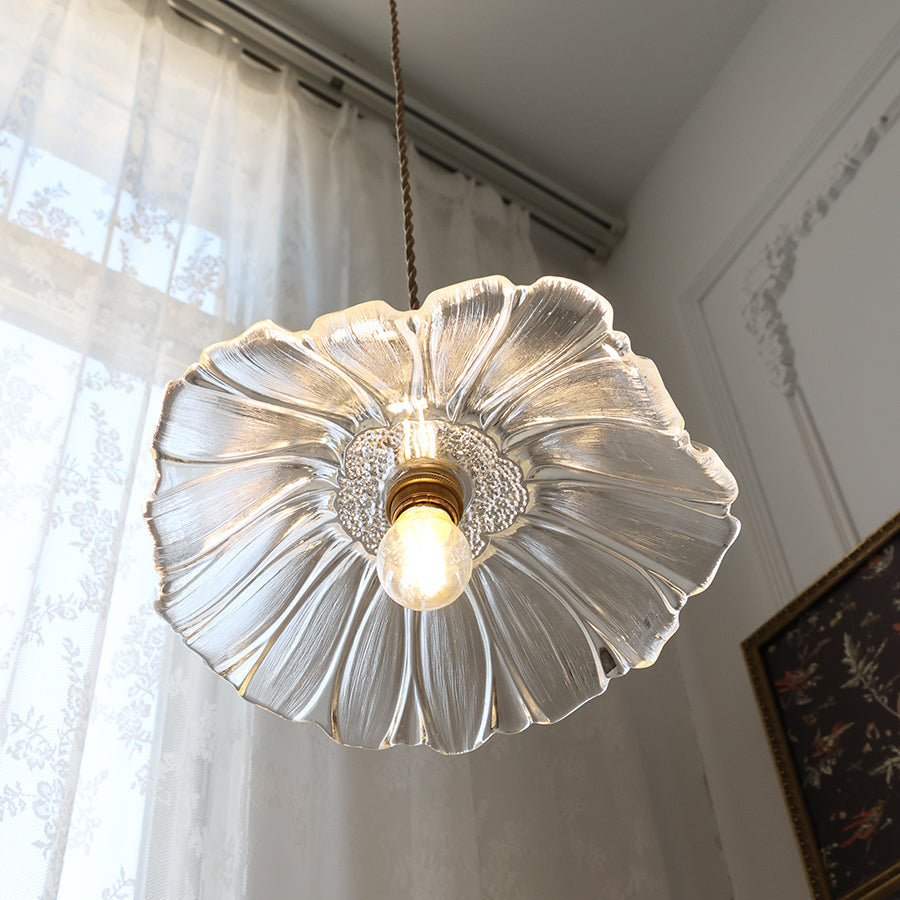 Aria Lámpara Colgante de Vidrio en Forma de Flor