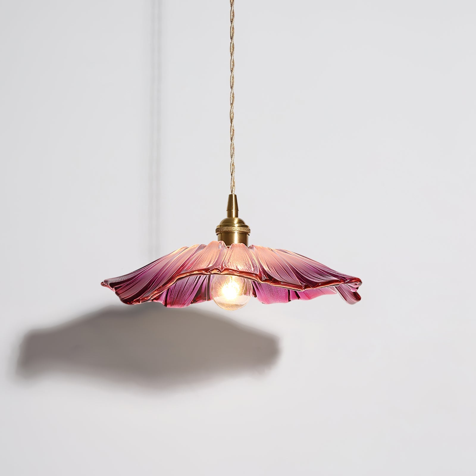 Aria Lámpara Colgante de Vidrio en Forma de Flor