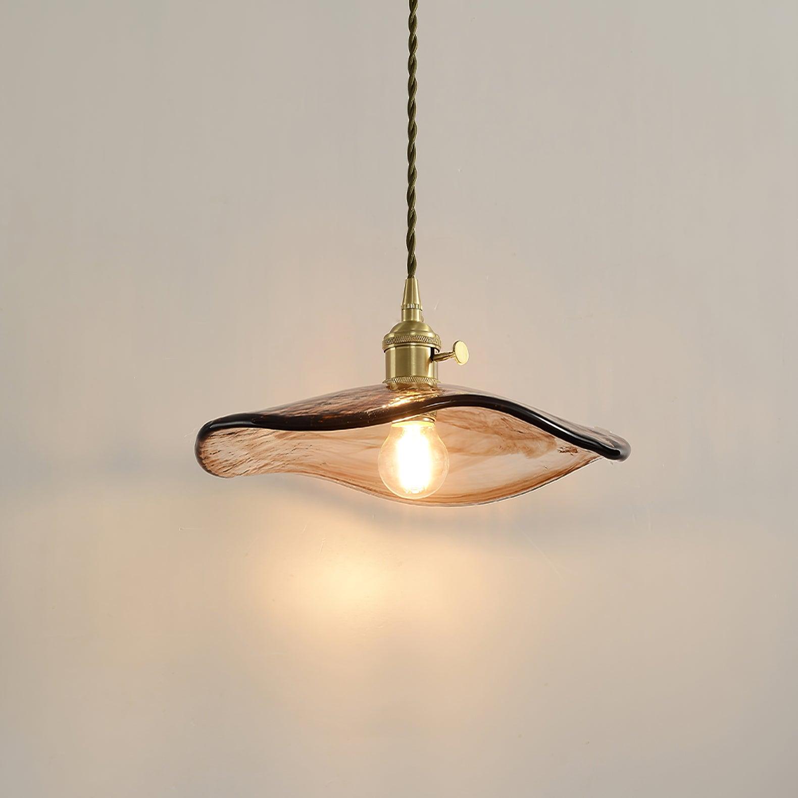 Flower Petal Glass Pendant Light - Letslighting