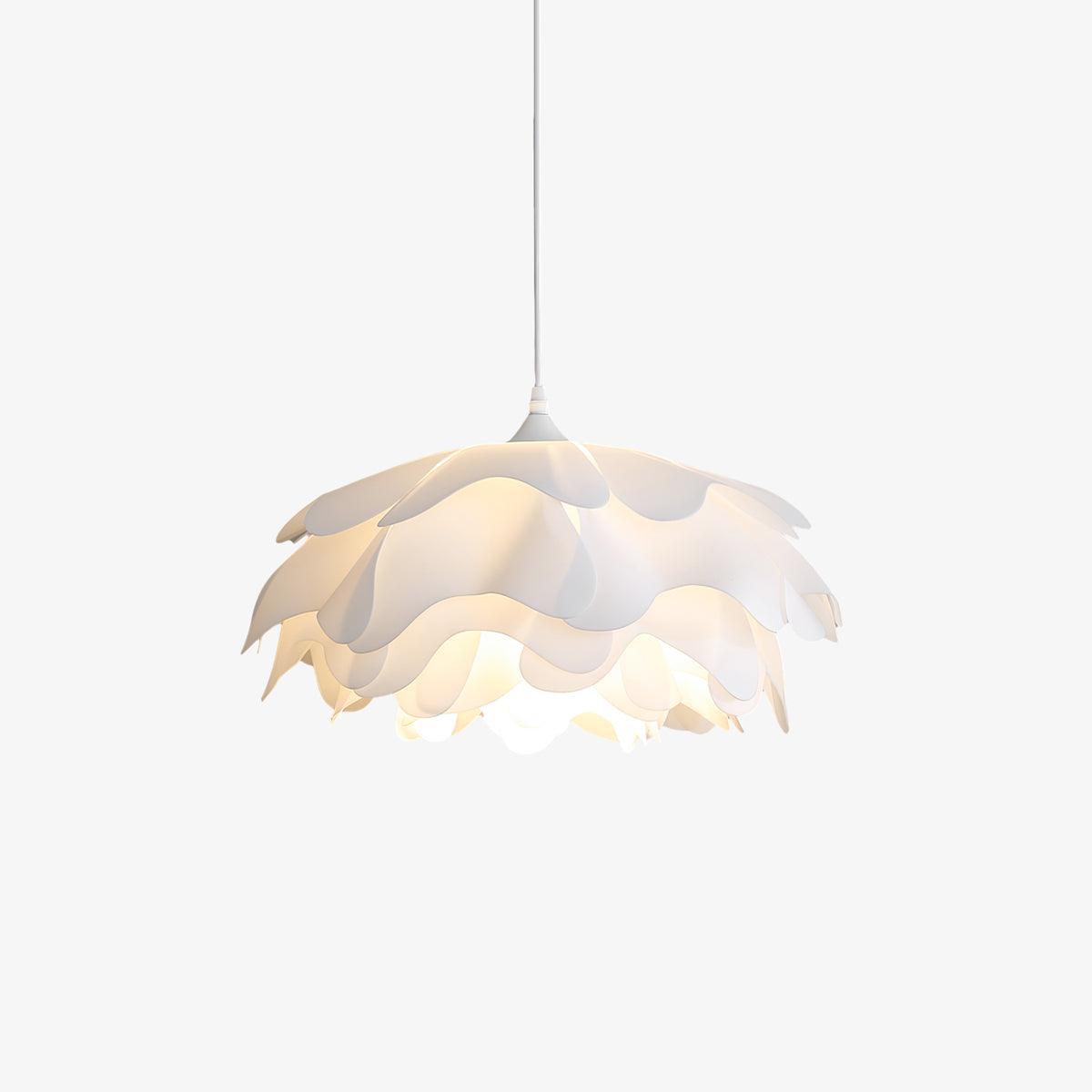 Flower Shaped White Pendant Lamp - Letslighting
