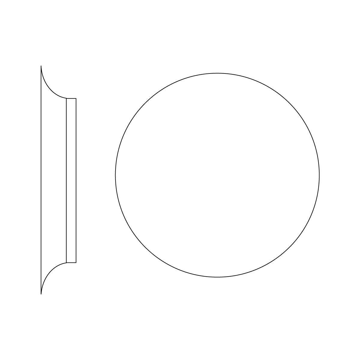 Geometric Disc Wall Lamp - Letslighting