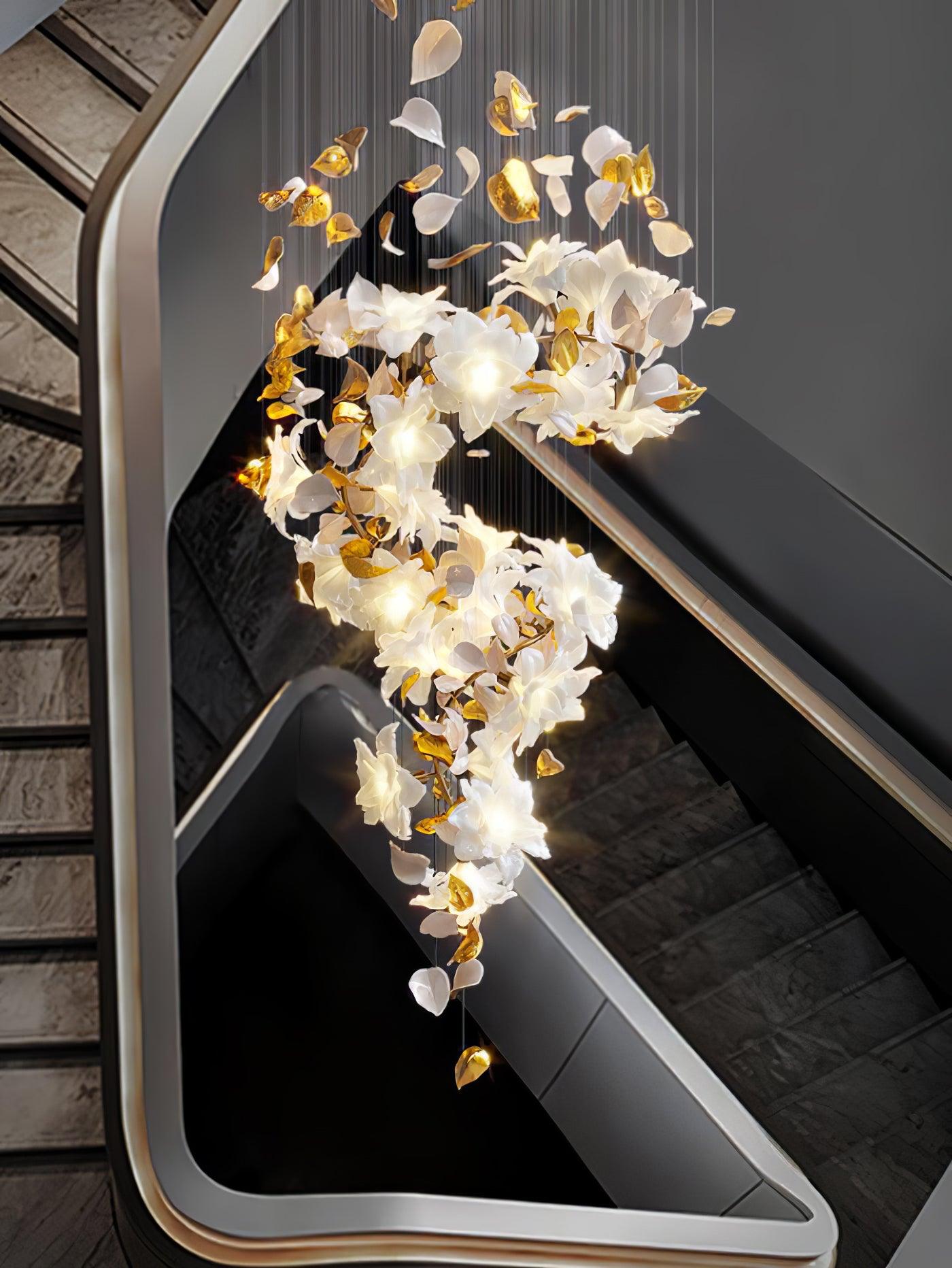 Flying Flowers Fluttering Chandelier - Letslighting