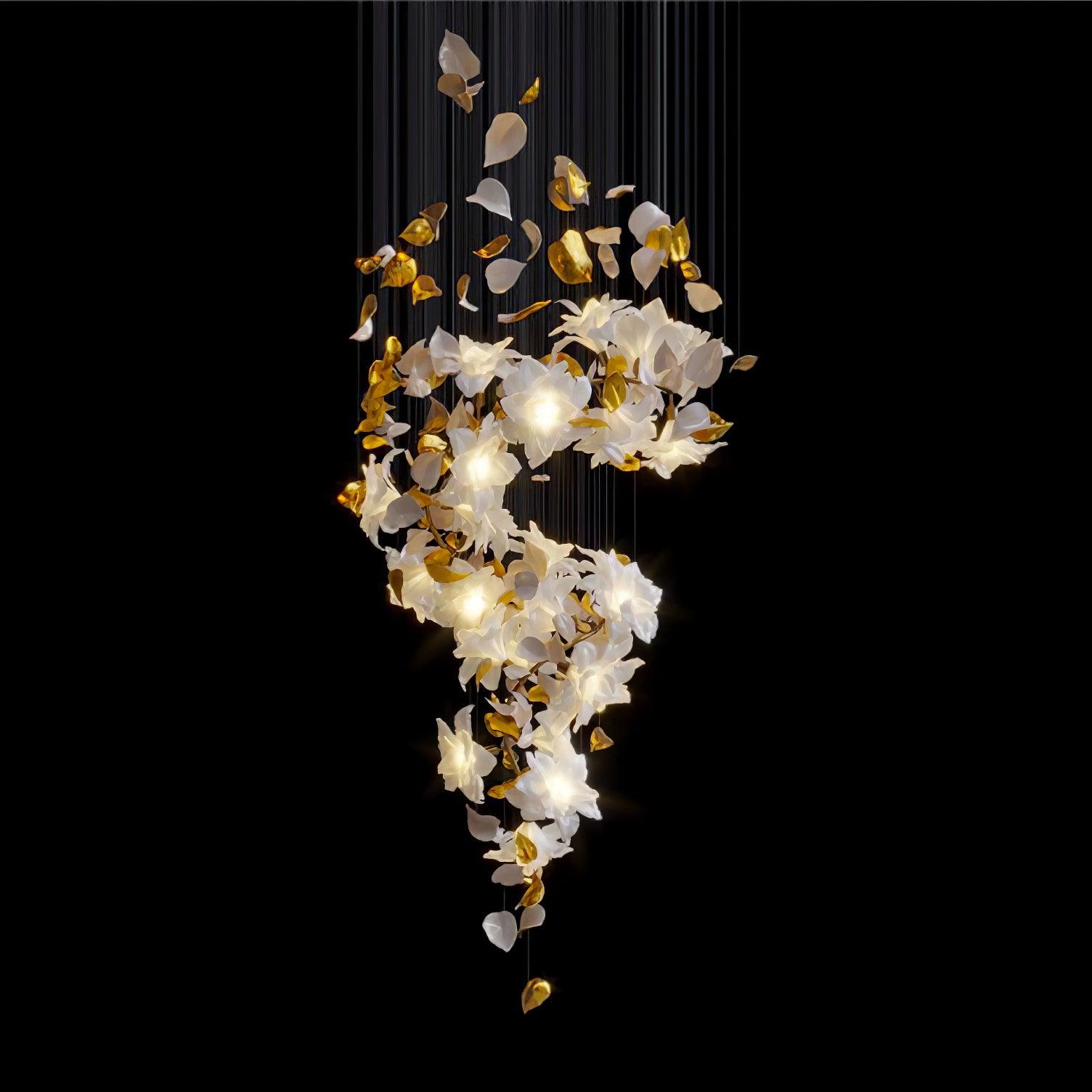 Flying Flowers Fluttering Chandelier - Letslighting