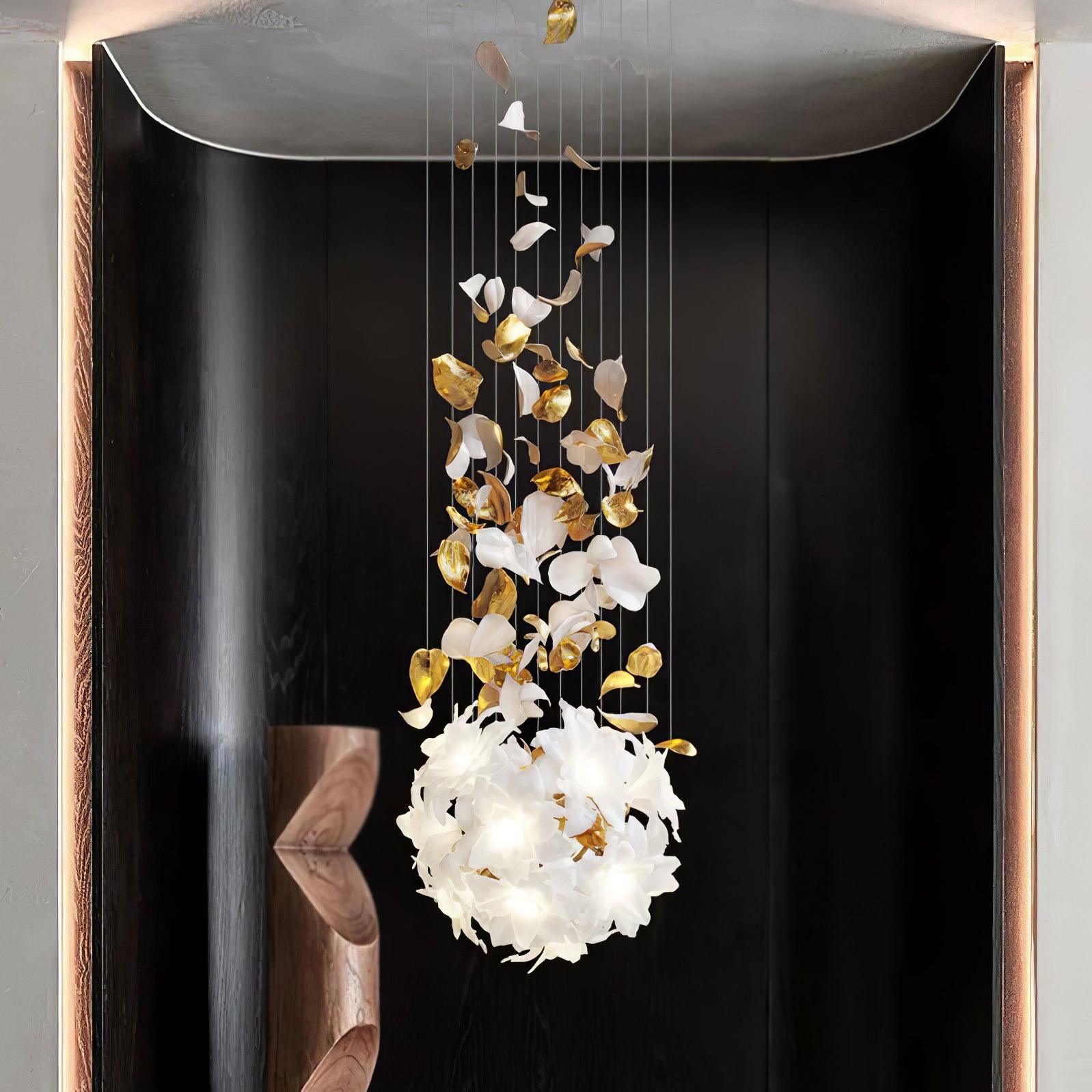 Flying Flowers Fluttering Chandelier - Letslighting